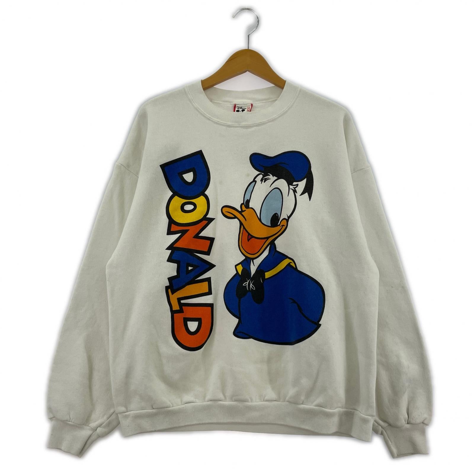 スウェット OLD DISNEY スウェット 両面 ホワイト