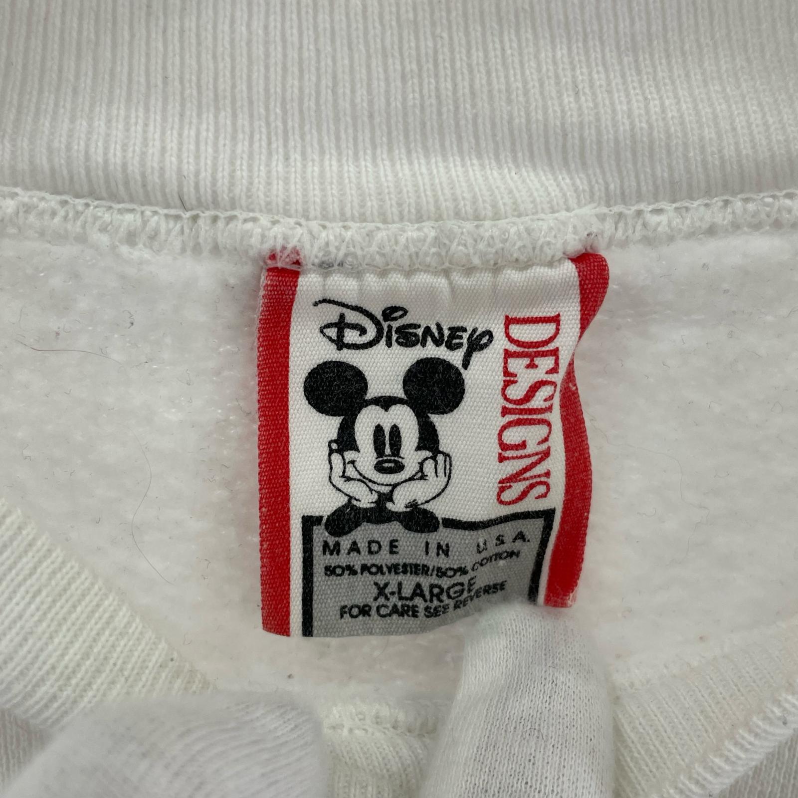 スウェット OLD DISNEY スウェット 両面 ホワイト