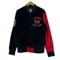 ジャケット PUNK DRUNKERS キン肉マン CROSS BOMBER スタジャン M M ブラック