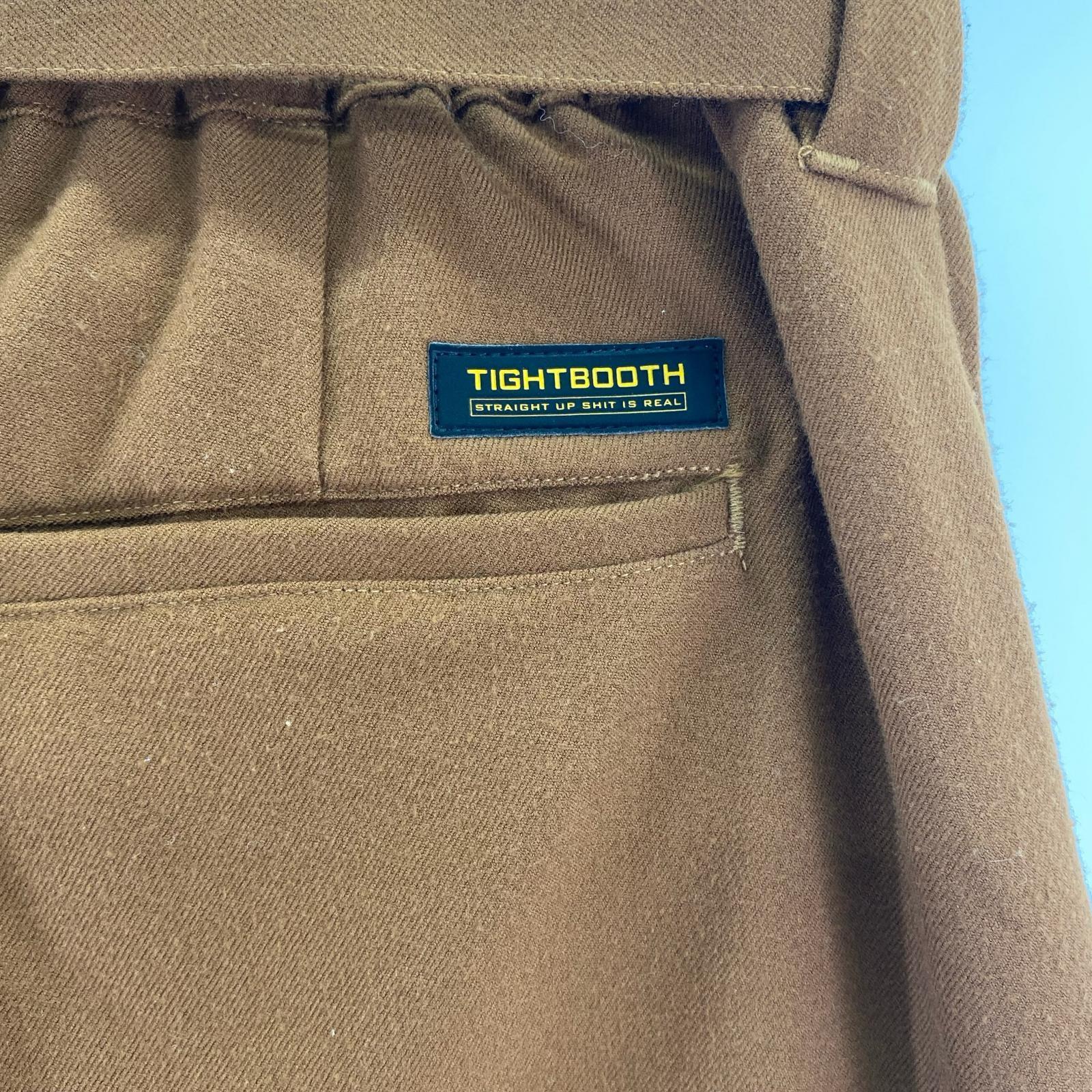 パンツ BAGGY SLACKS (XL) 茶 ブラウン