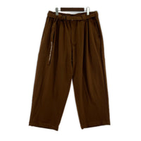 パンツ BAGGY SLACKS (XL) 茶 ブラウン