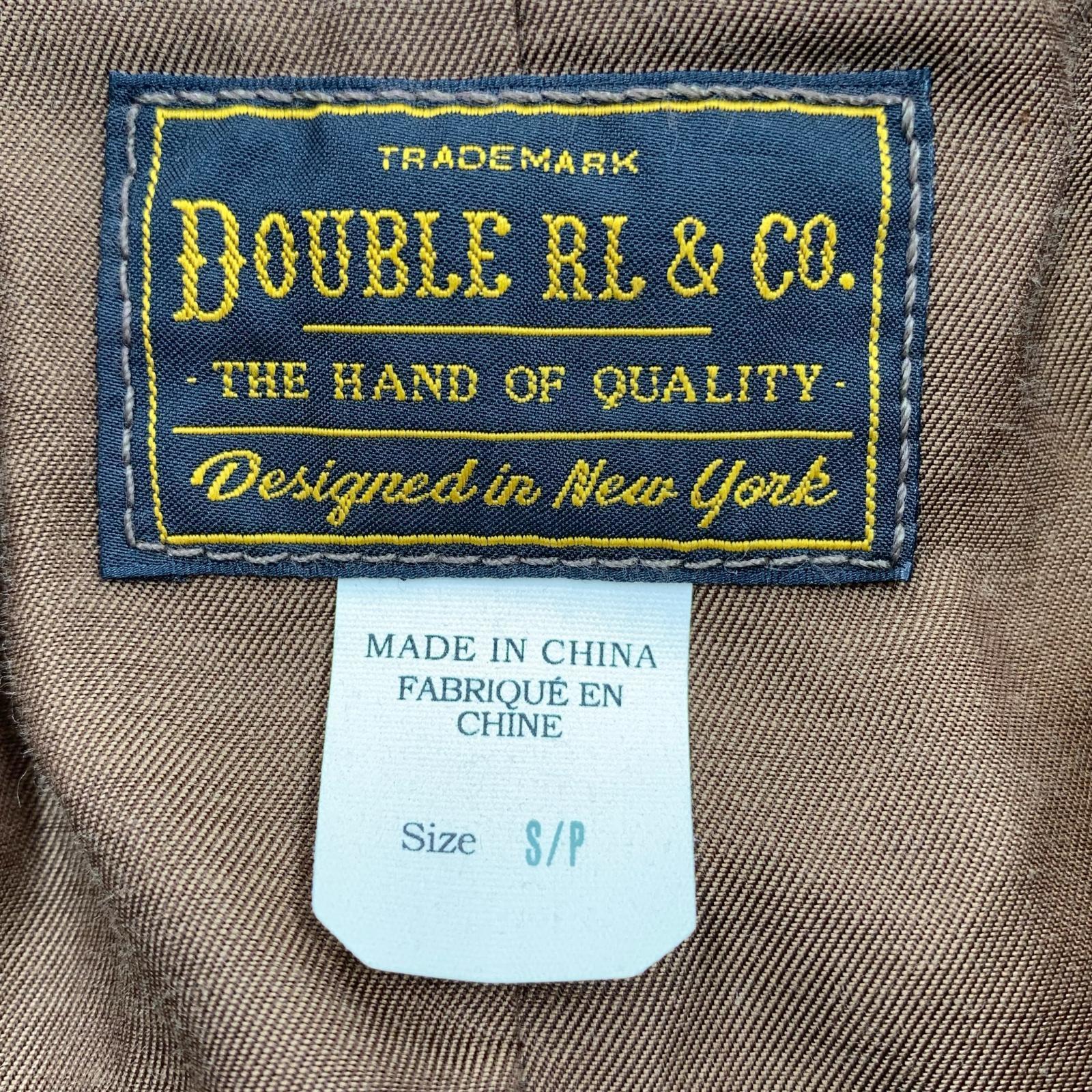 その他アウター RRL ネイティブ柄 ダブル コート US-S ブラウン ブランケット