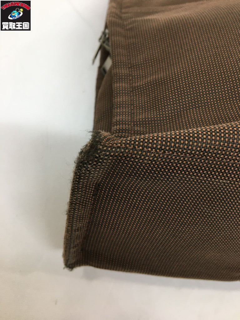エールラインMM ハンドバッグ 茶