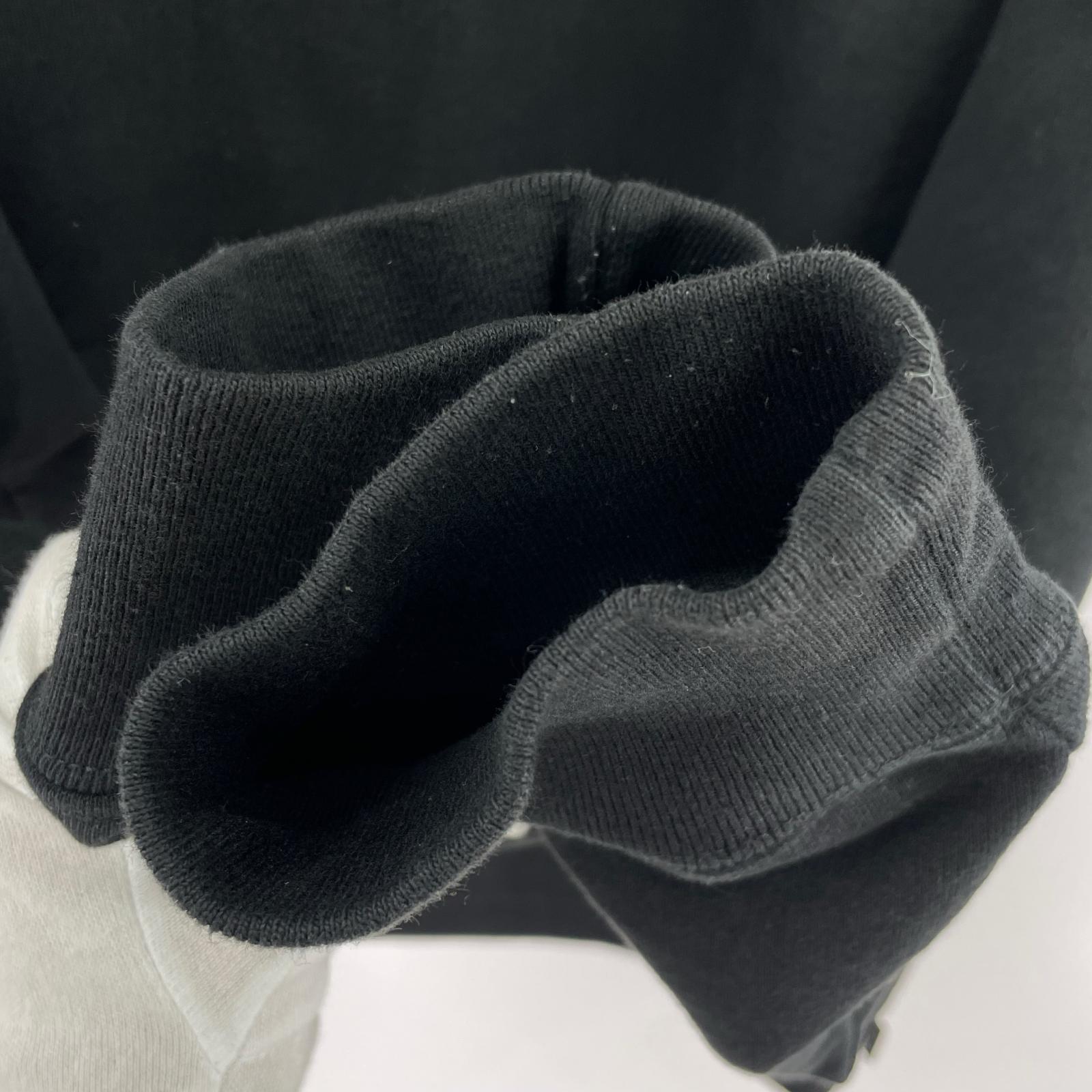 パーカー 22SS Burberry Box Logo Hooded Sweatshirt L ブラック