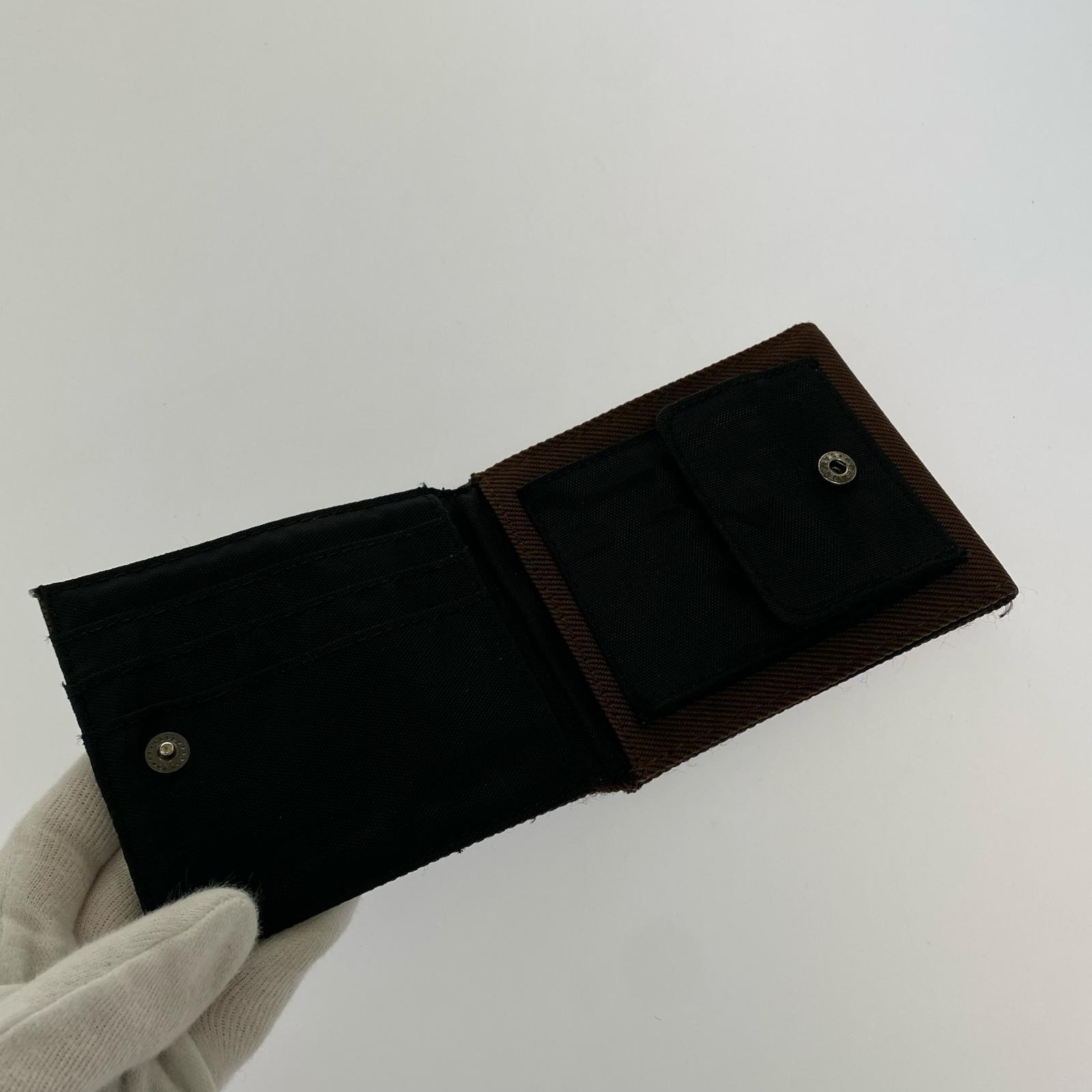 コンパクトウォレット 折り財布 ブラウン ブラウン