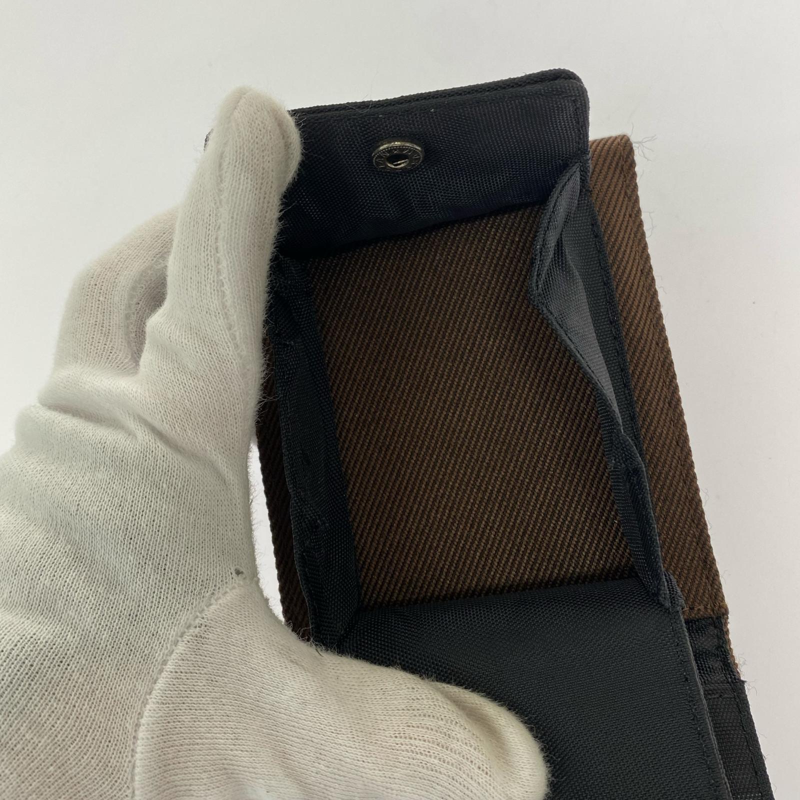 コンパクトウォレット 折り財布 ブラウン ブラウン