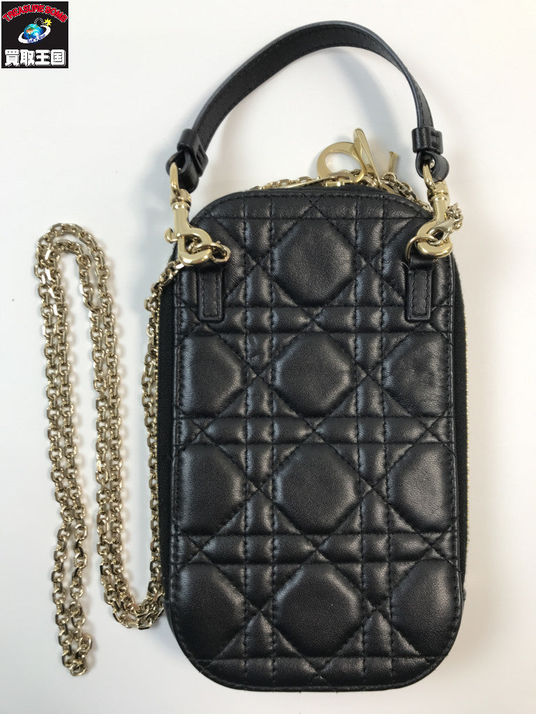LADY DIOR フォンホルダー カナージュ