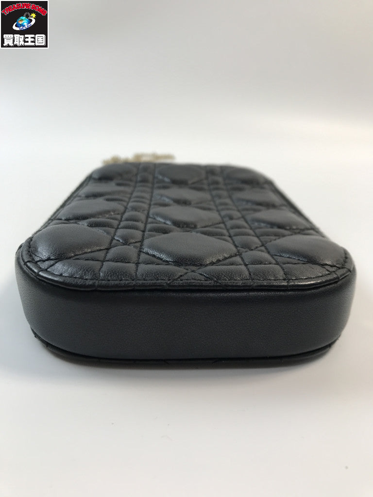 LADY DIOR フォンホルダー カナージュ