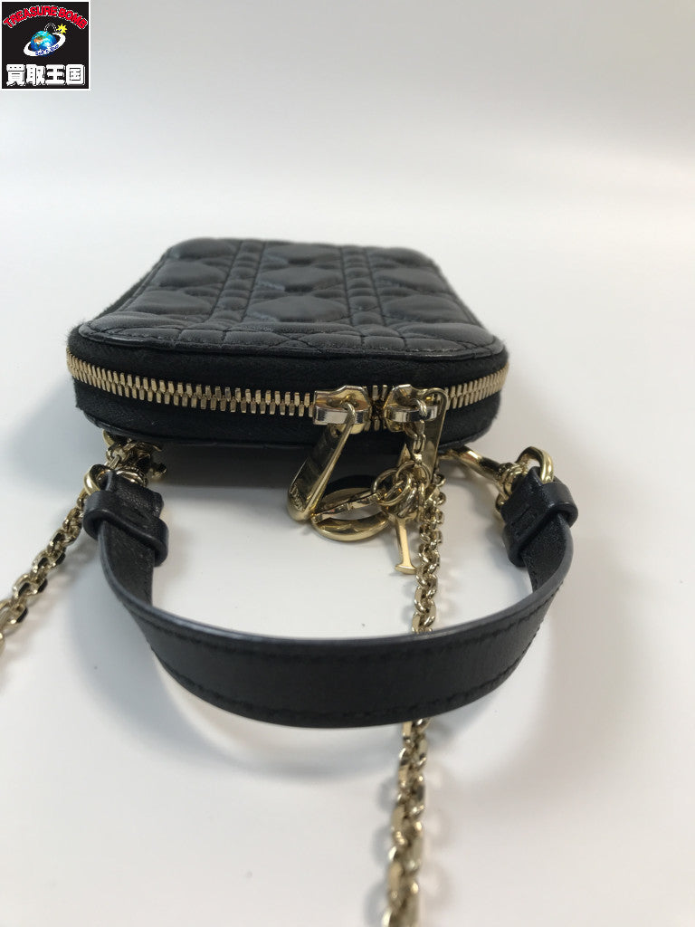 LADY DIOR フォンホルダー カナージュ