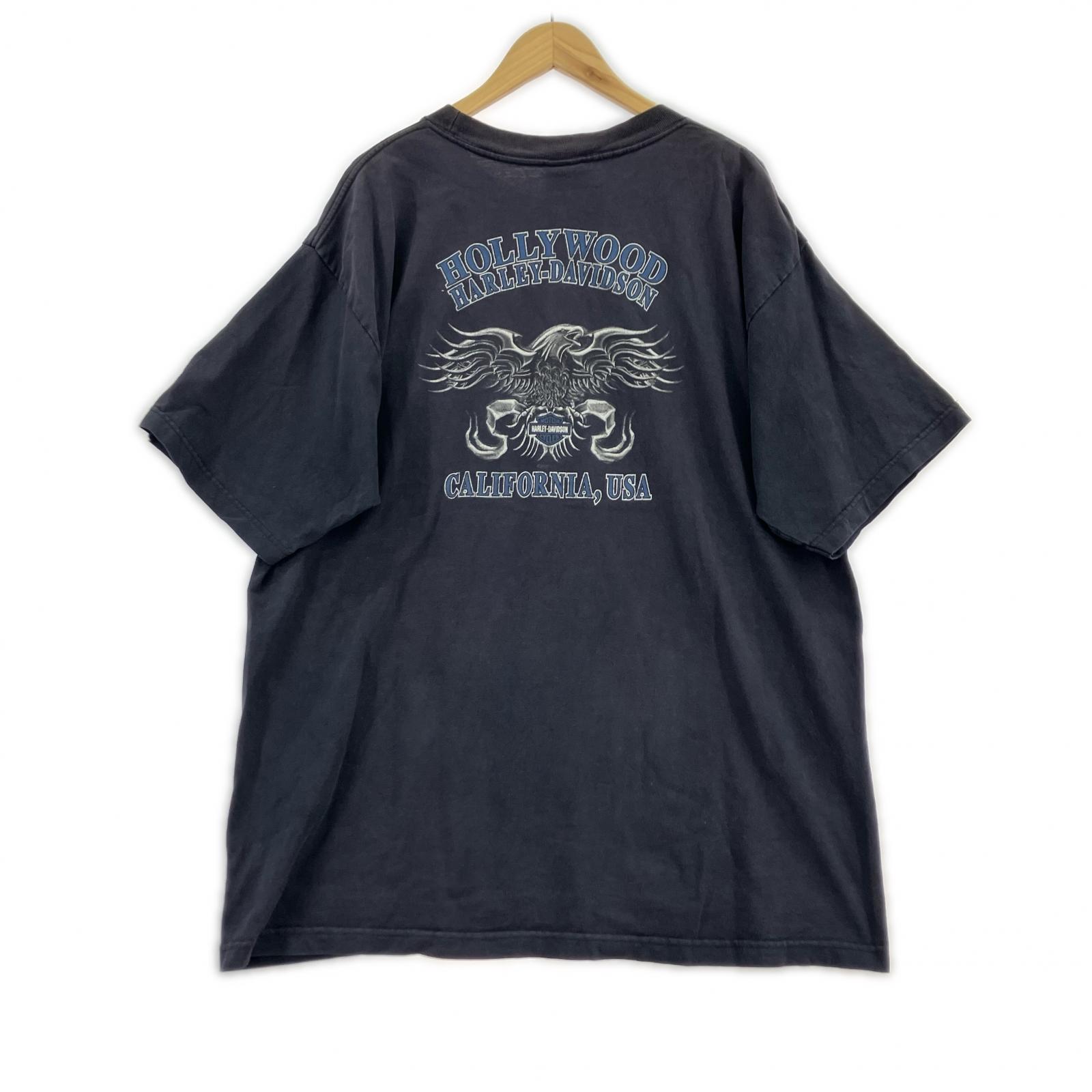 半袖Tシャツ 00s S/S Print Tee 2XL ネイビー