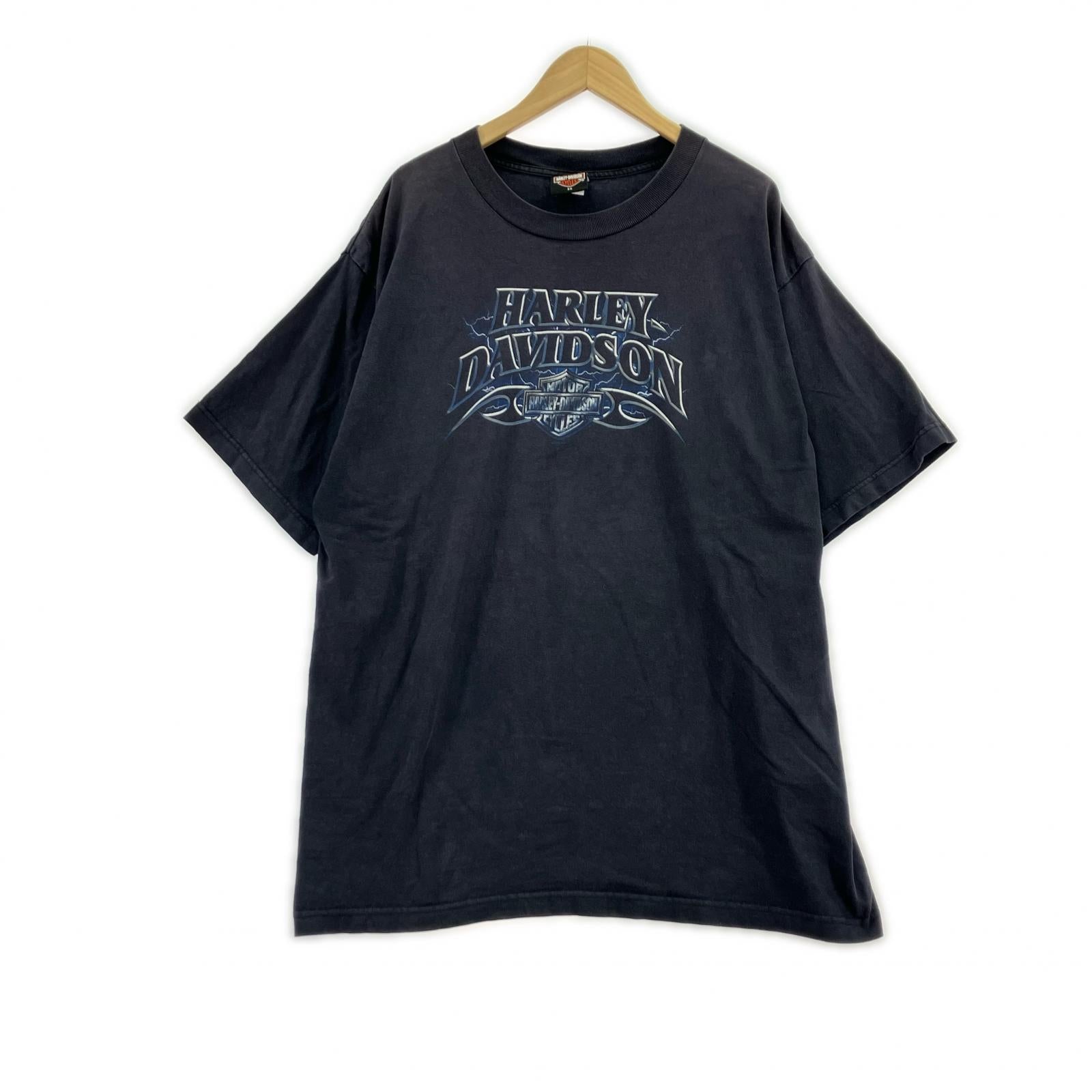 半袖Tシャツ 00s S/S Print Tee 2XL ネイビー