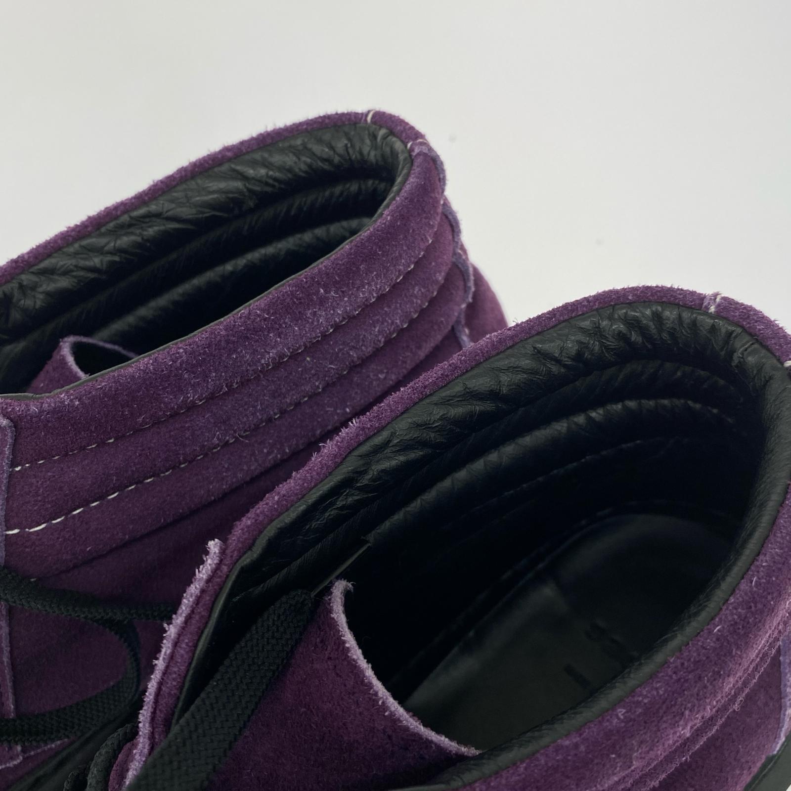 スニーカー Sacai スケーターハイトップスニーカー 41 パープル パープル