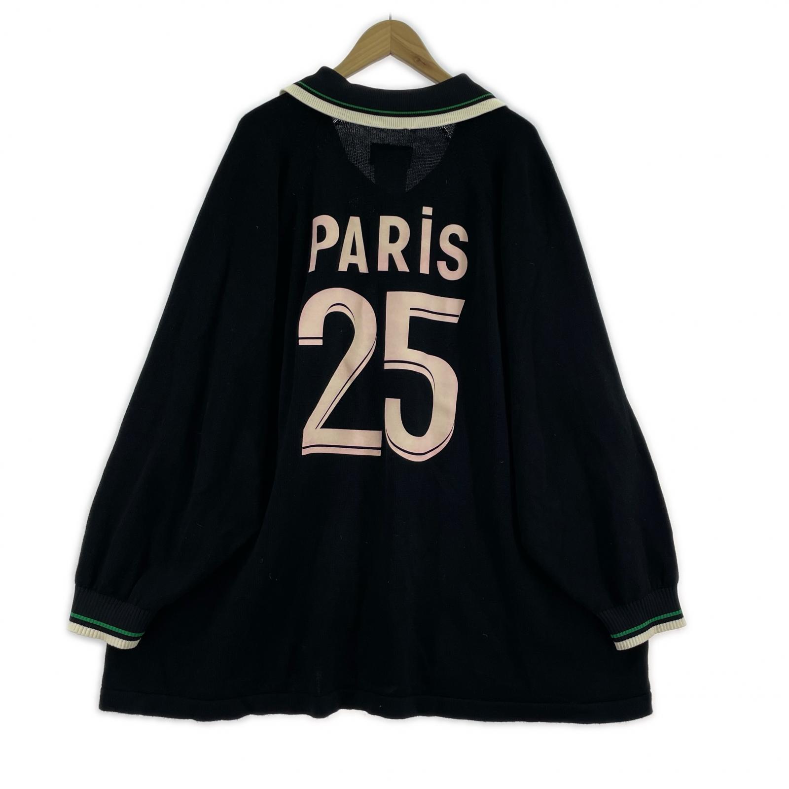 長袖Tシャツ TEAM SPIBER FOOTBALL KNITWEAR ブラック ブラック