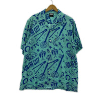 半袖シャツ × MIKE GIANT RAYON SHIRT (L) L