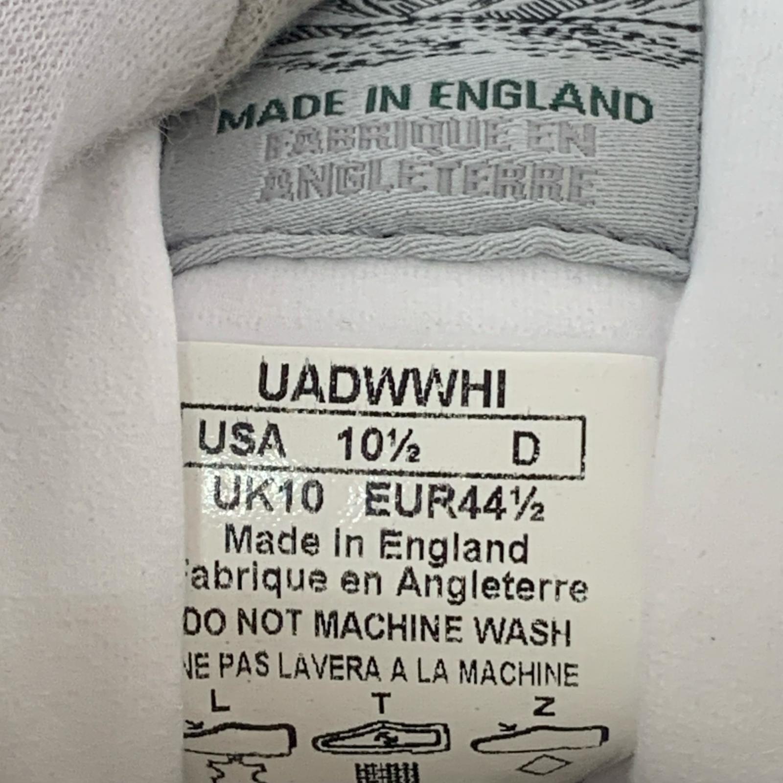 スニーカー England製 UADWWHI 28.5cm (US10 1/2 UK10 EU47) ホワイト