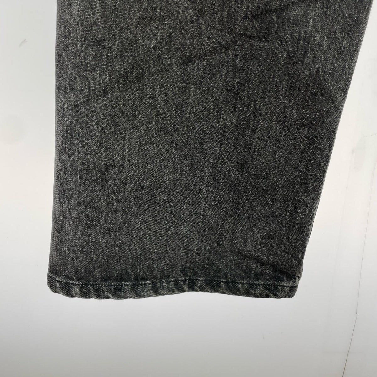デニムパンツ Bleach Flea Black Denim Pants L ブラック