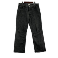 デニムパンツ Bleach Flea Black Denim Pants L ブラック