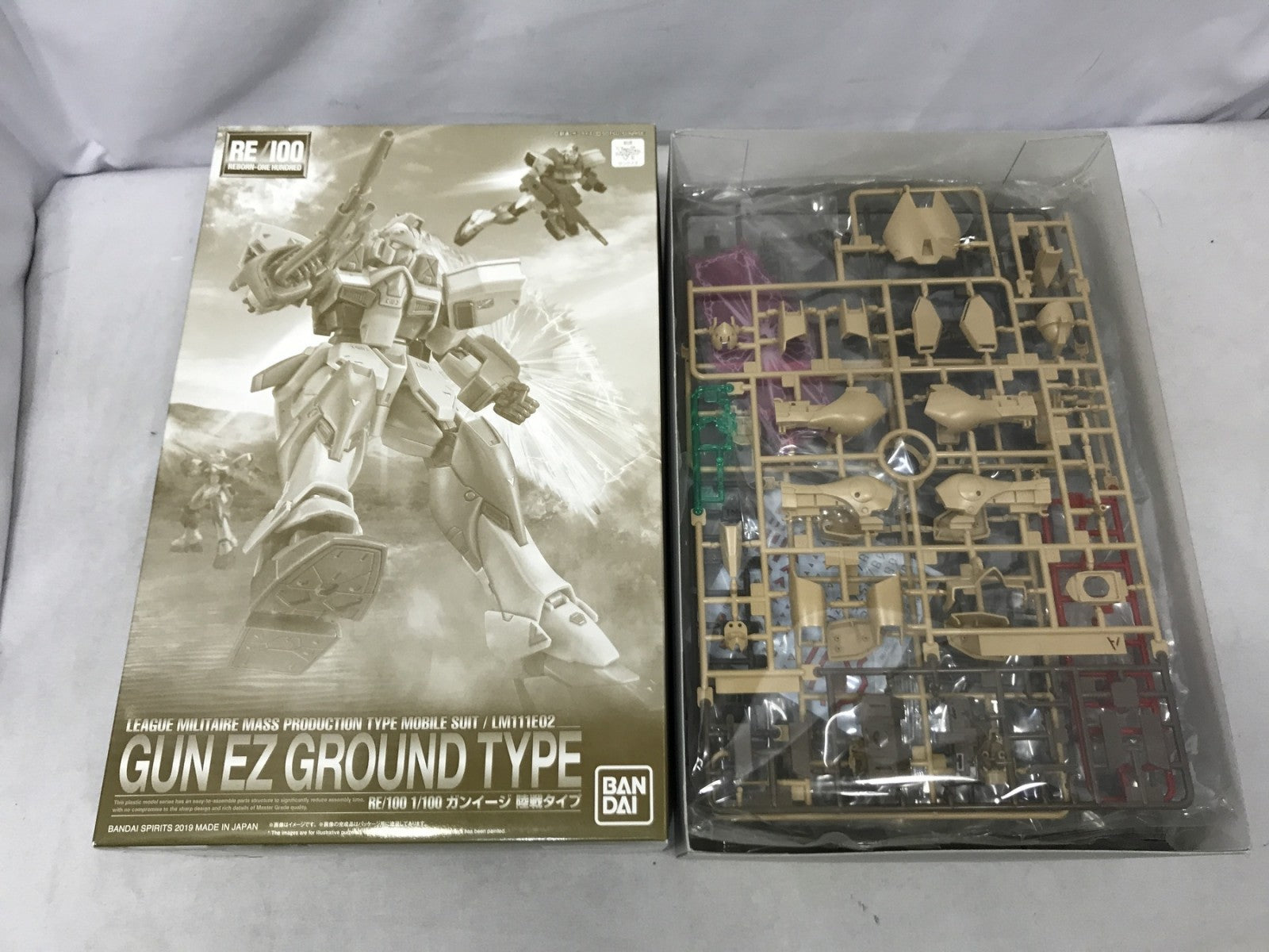 RE/100 ガンイージ 陸戦タイプ ガンプラ