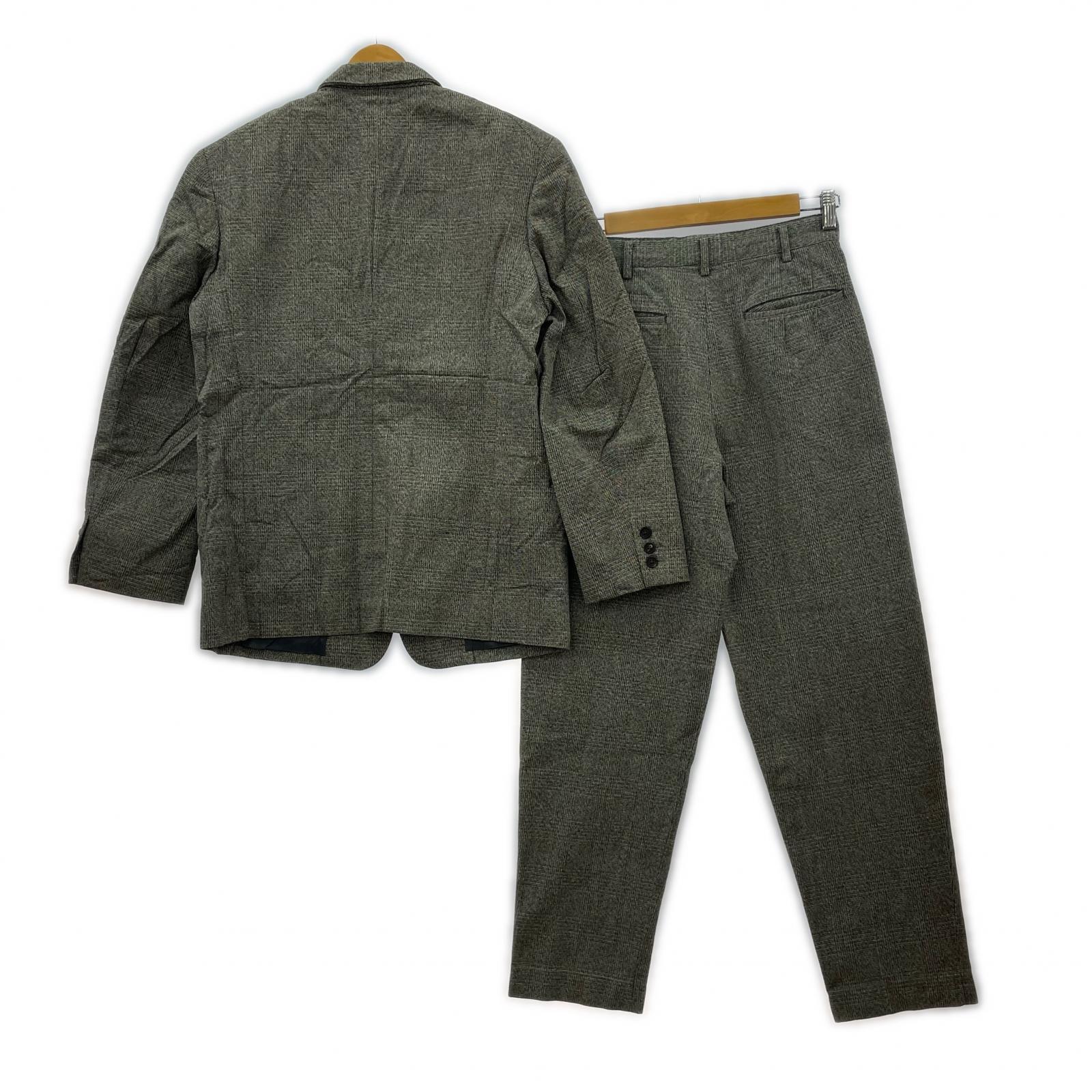 ジャケット 90s Y’s for men 黒タグ コットン セットアップ M グレー M グレー
