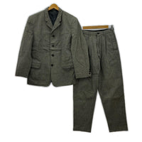 ジャケット 90s Y’s for men 黒タグ コットン セットアップ M グレー M グレー