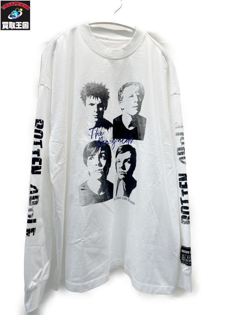 長袖Tシャツ MAISON CASANOVA L/S Tee ホワイト