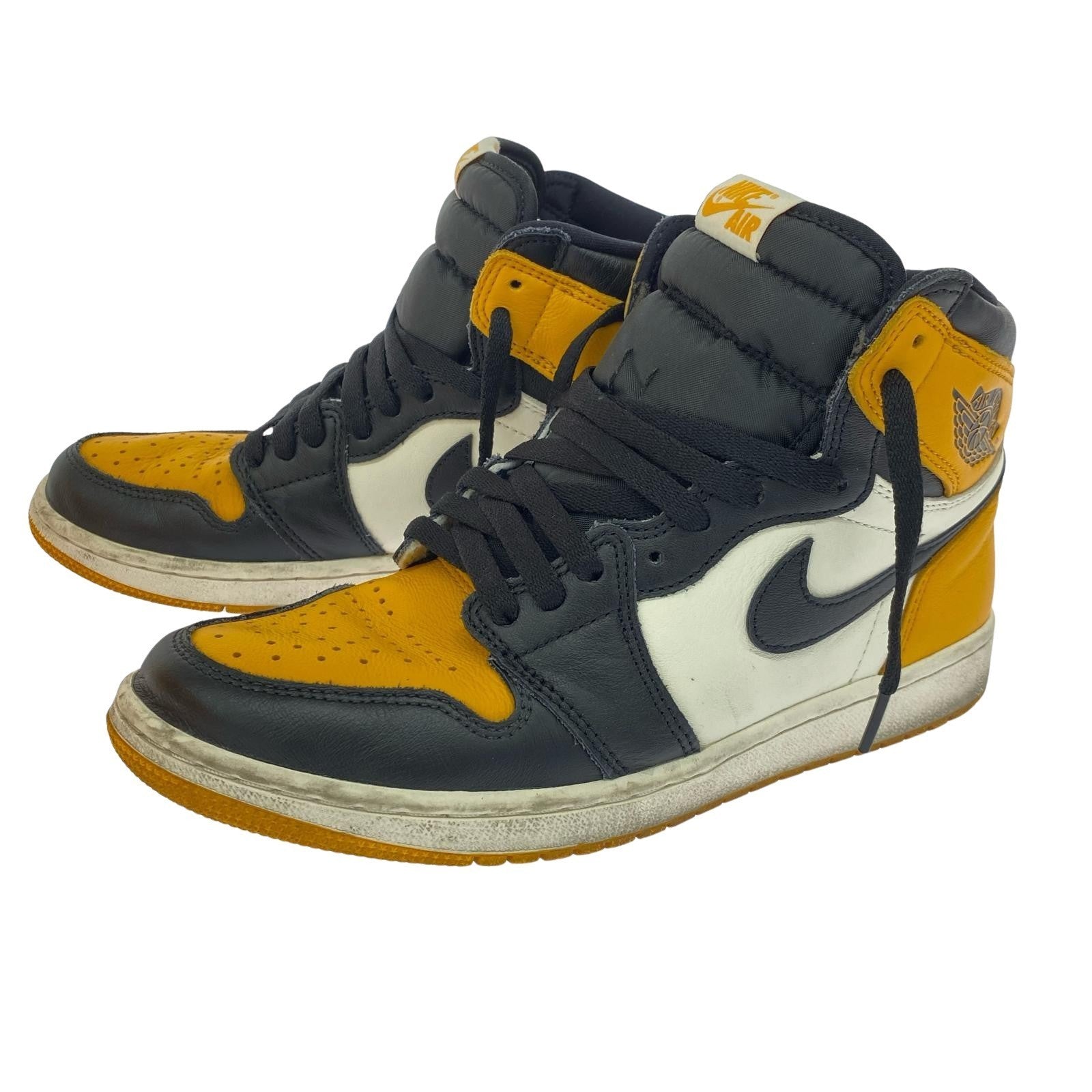 スニーカー AIR JORDAN RETRO HIGH 黄 555088-711 27cm 27cm (US9 UK8 1/2 EU44) イエロー