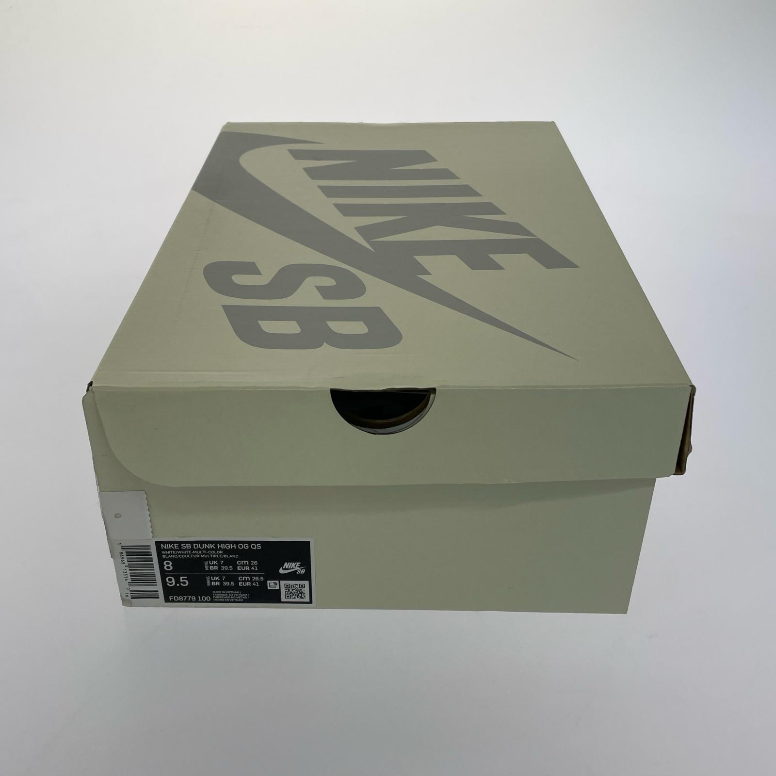 スニーカー SB DUNK HIGH OG QS (26cm) FD8779-100 26cm (US8 UK7 1/2 EU42) マルチカラー
