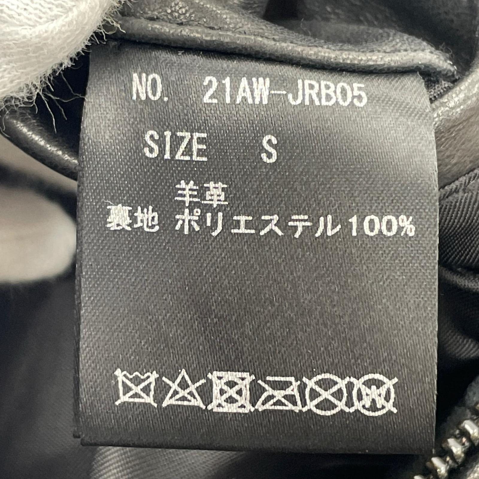 レザージャケット JACKROSE シングルレザージャケット 2 2 ブラック