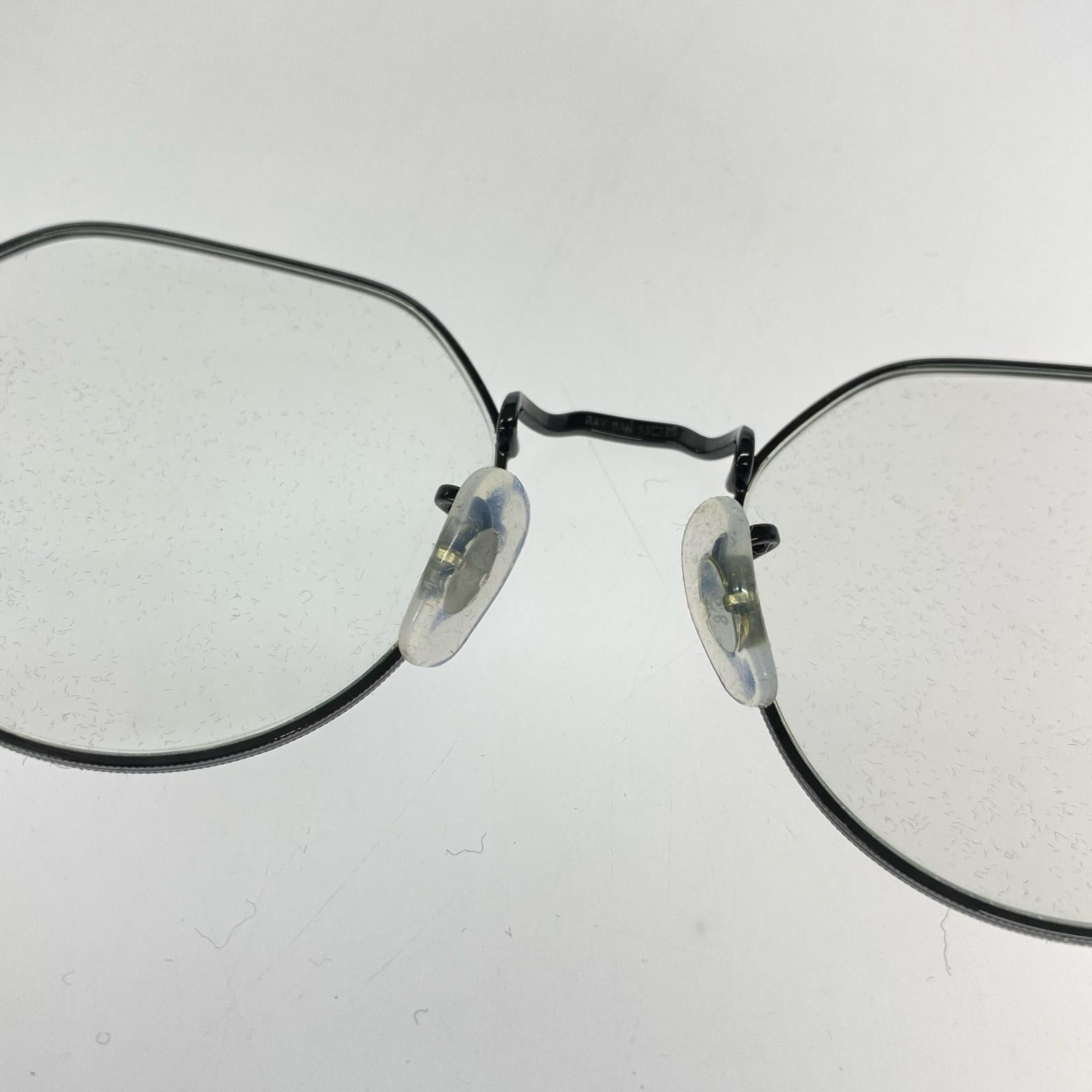 その他アクセサリー Ray-Ban JACK ヘキサゴナルサングラス RB3565 ブラック