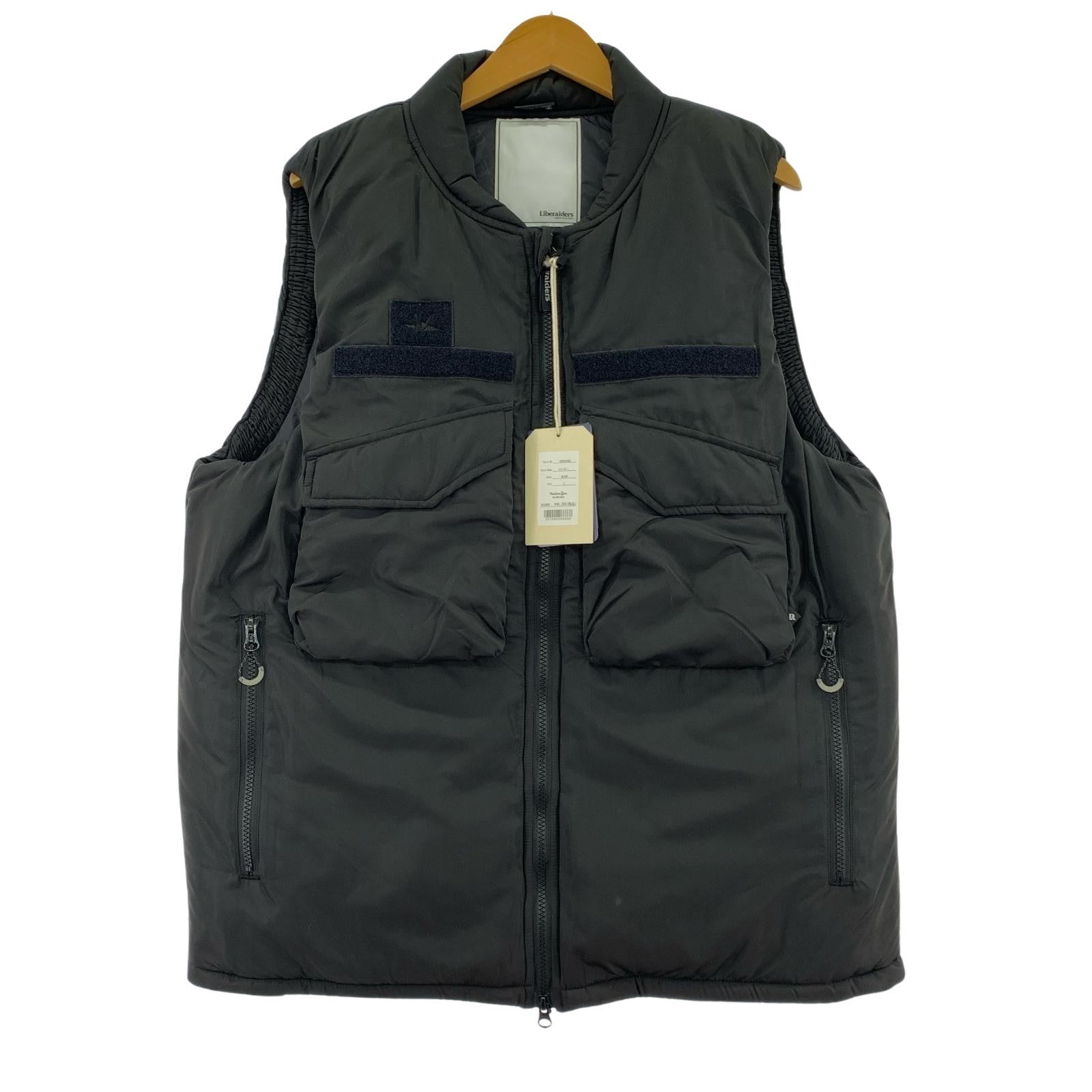 ジャケット Liberaiders UTILITY VEST III 中綿ベスト L ブラック L ブラック