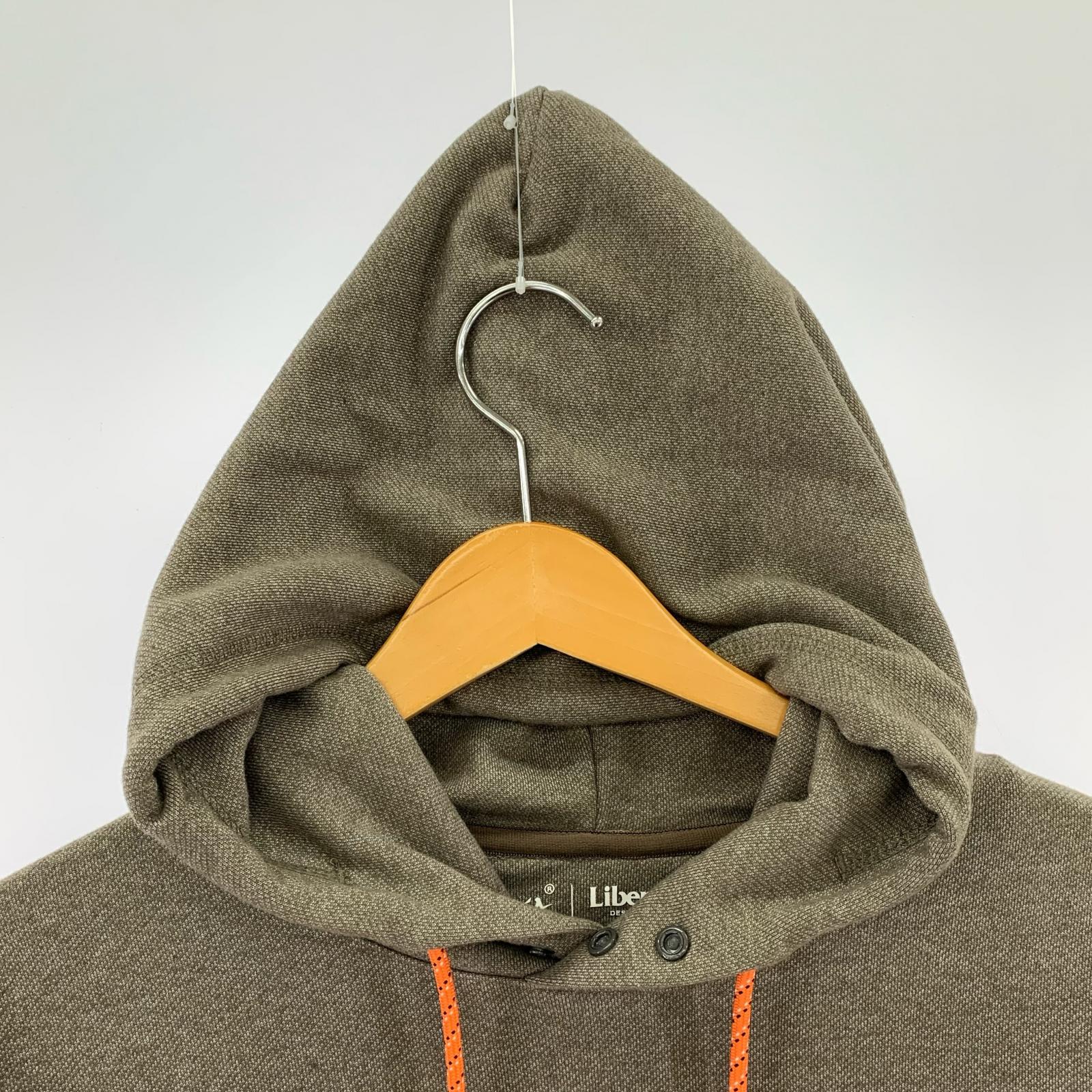 パーカー NANGA×Liberaiders ECO HYBRID HOODIE POパーカー L ブラウン L