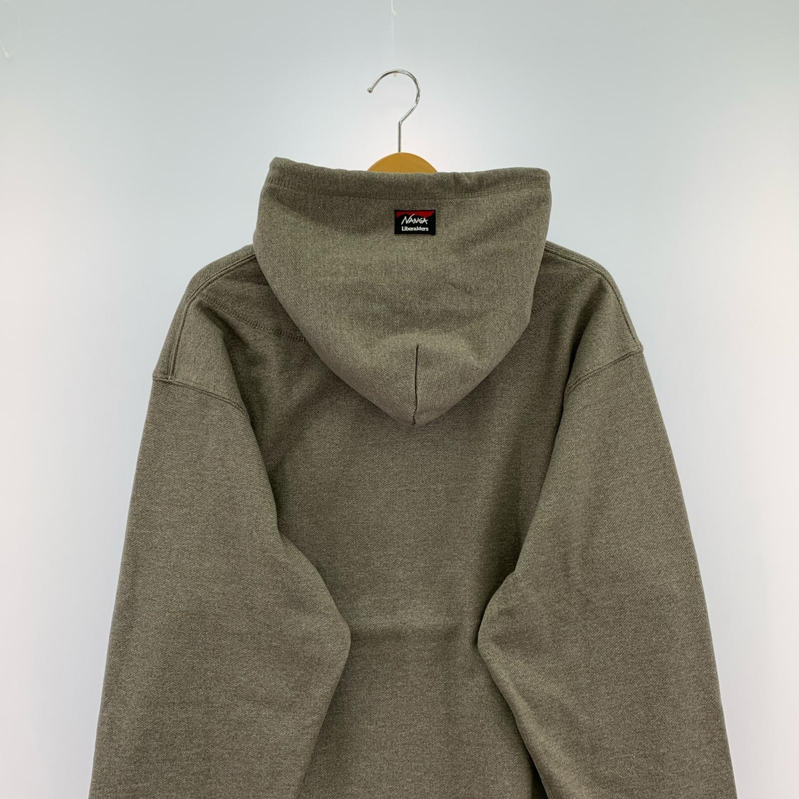 パーカー NANGA×Liberaiders ECO HYBRID HOODIE POパーカー L ブラウン L