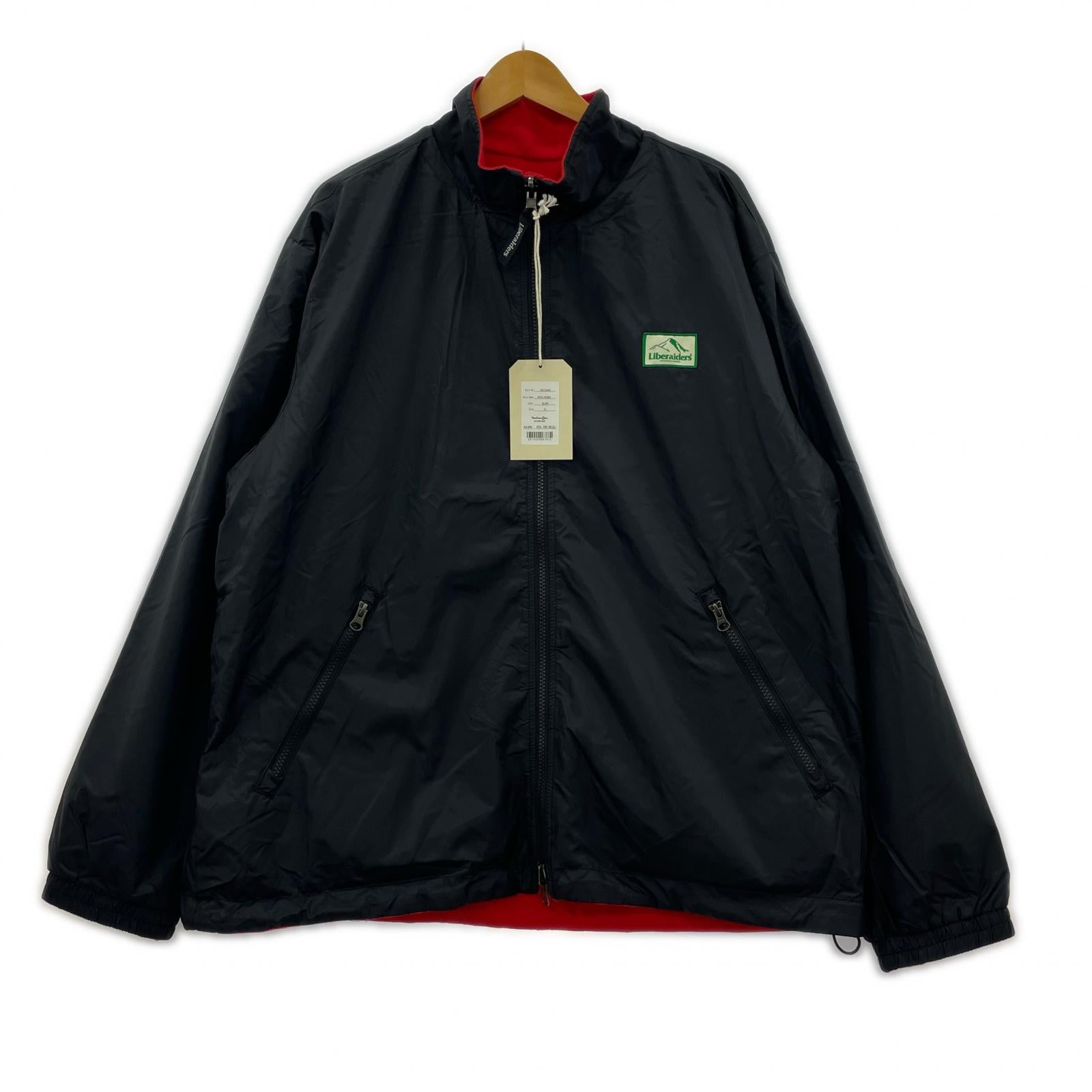 ジャケット Liberaiders REVERSIBLE WIND BREAKER リバーシブルジャケット XL ブラック×レッド