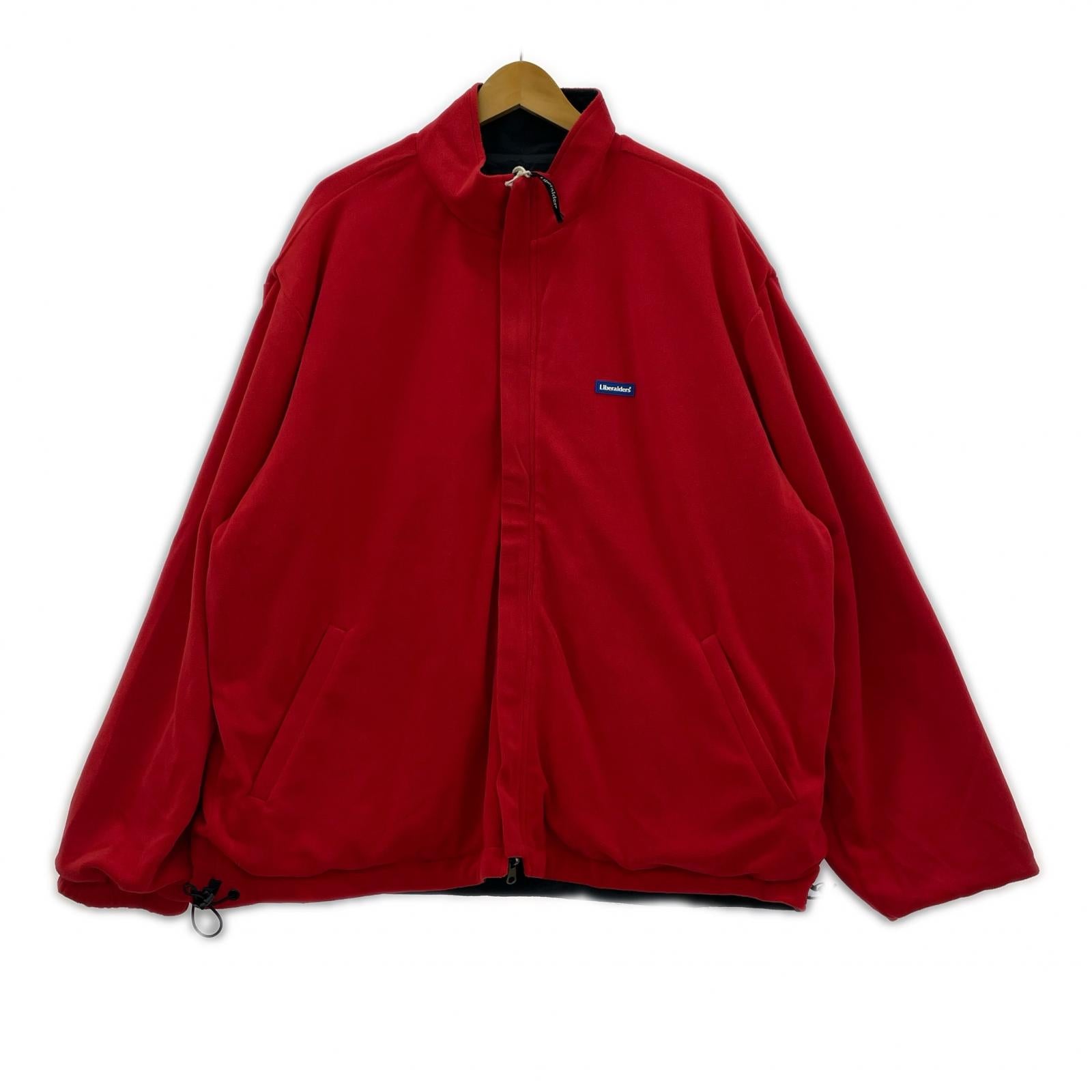 ジャケット Liberaiders REVERSIBLE WIND BREAKER リバーシブルジャケット XL ブラック×レッド