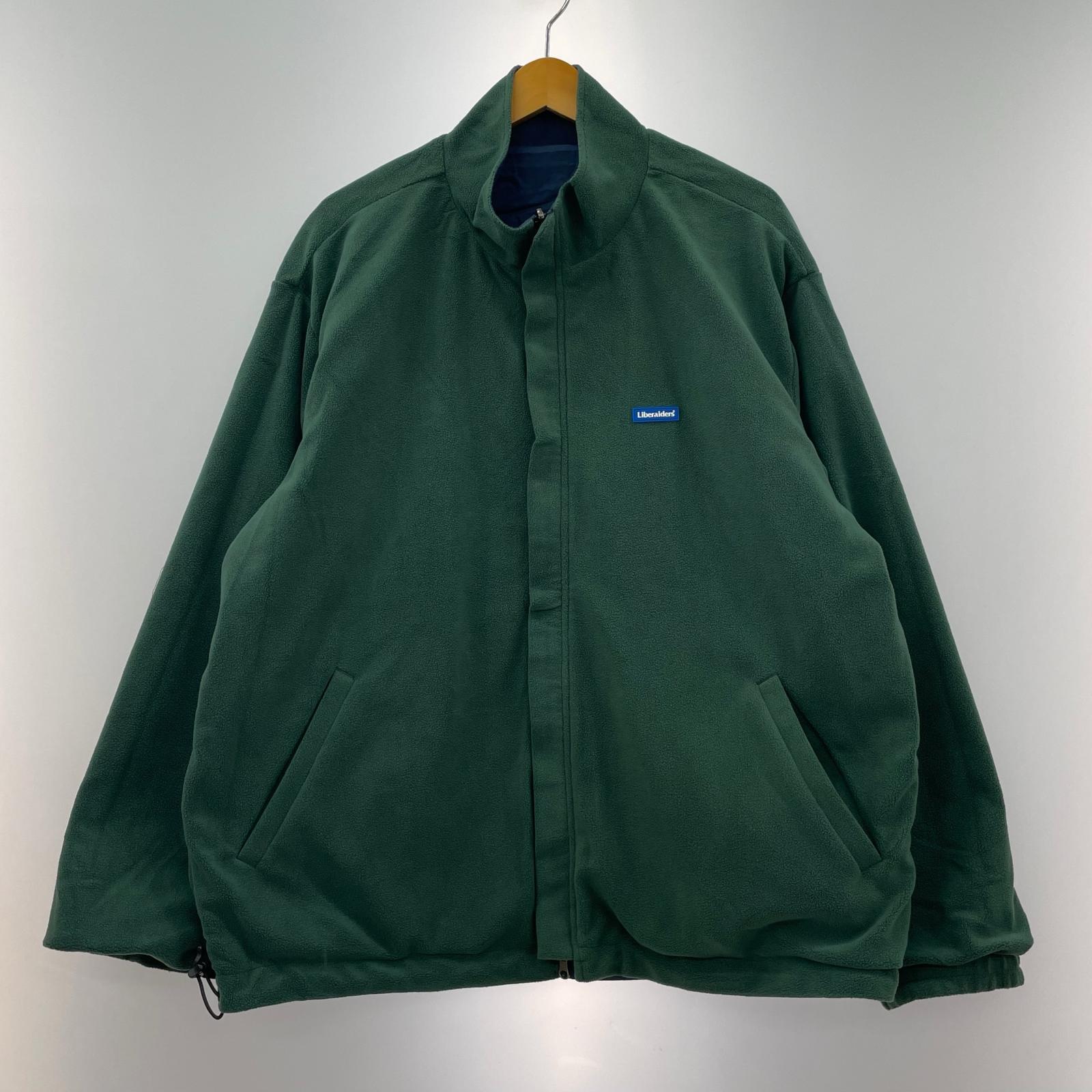 ジャケット Liberaiders REVERSIBLE WIND BREAKER リバーシブルジャケット L ネイビー×グリーン L