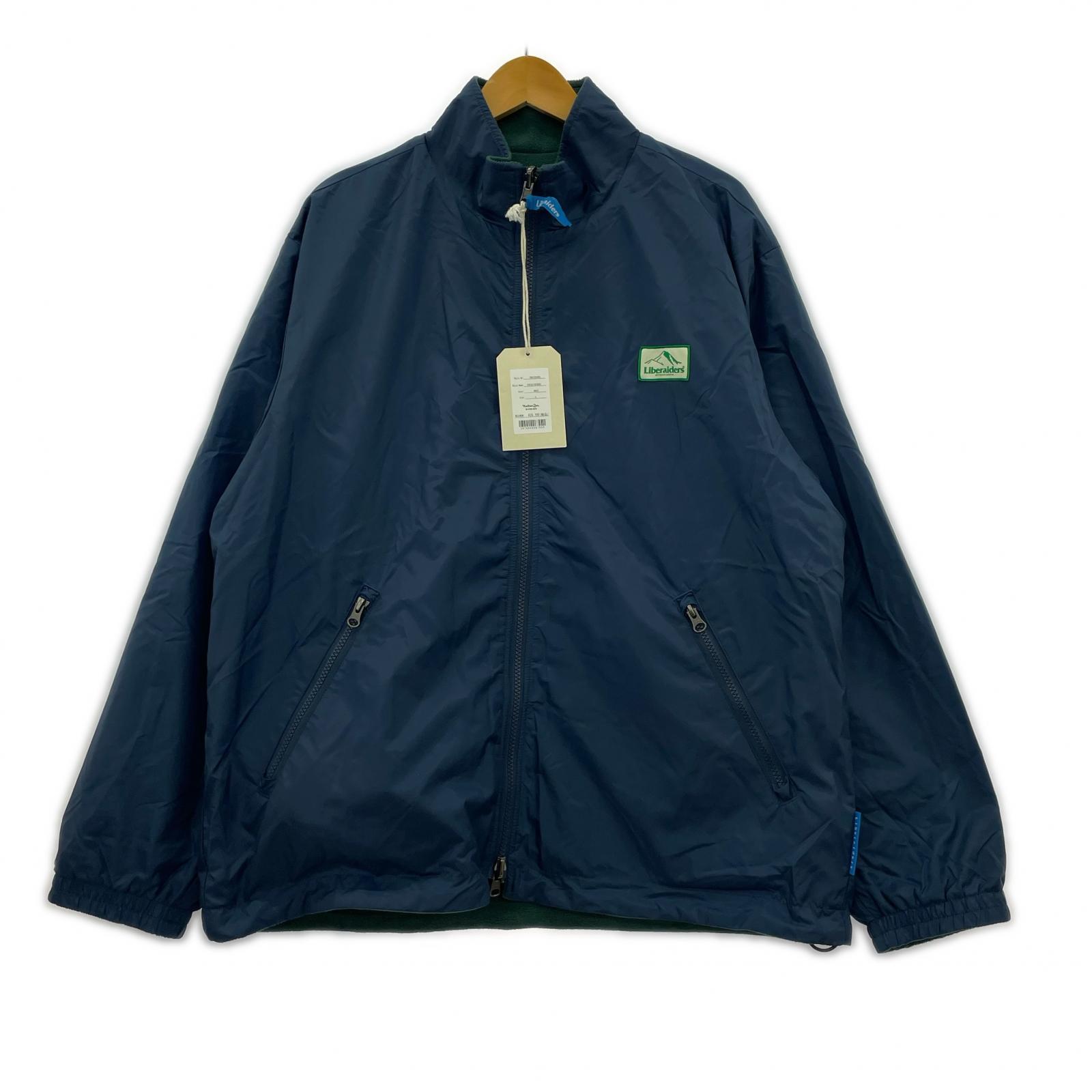ジャケット Liberaiders REVERSIBLE WIND BREAKER リバーシブルジャケット L ネイビー×グリーン L