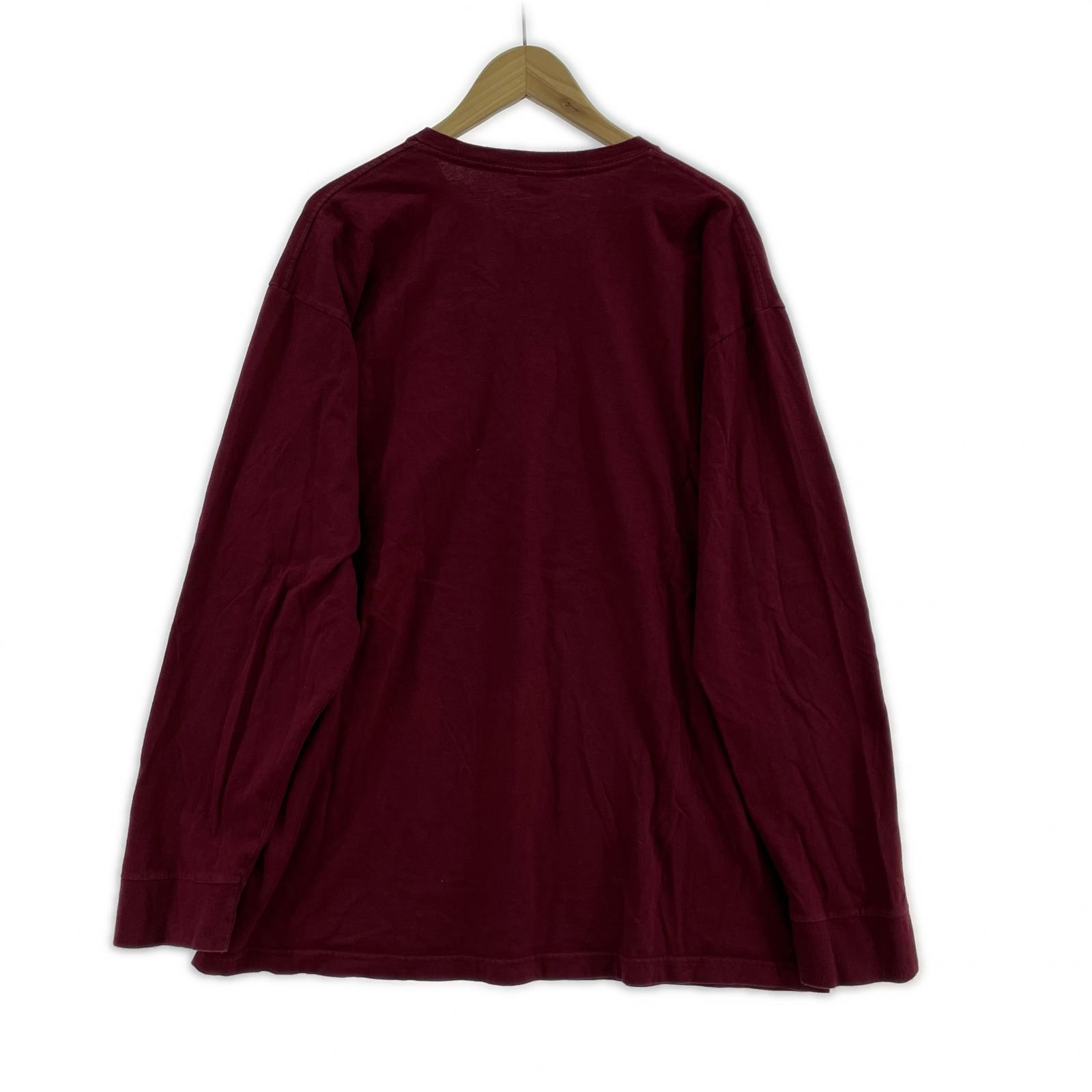 その他トップス STUSSY ロングスリーブT ボルドー XL