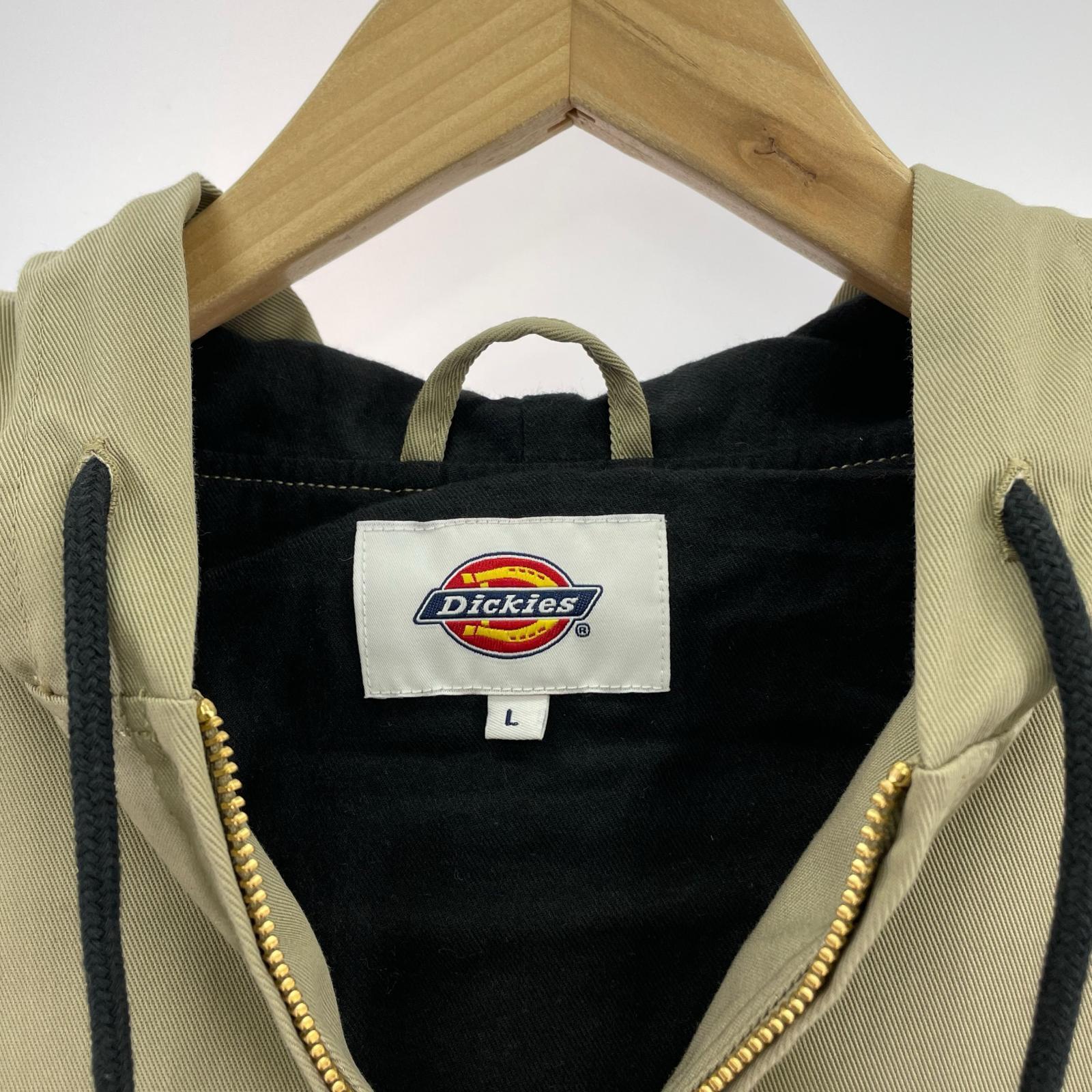 ジャケット SEE SEE×Dickies フルジップフーディー カーキ (L) L カーキ