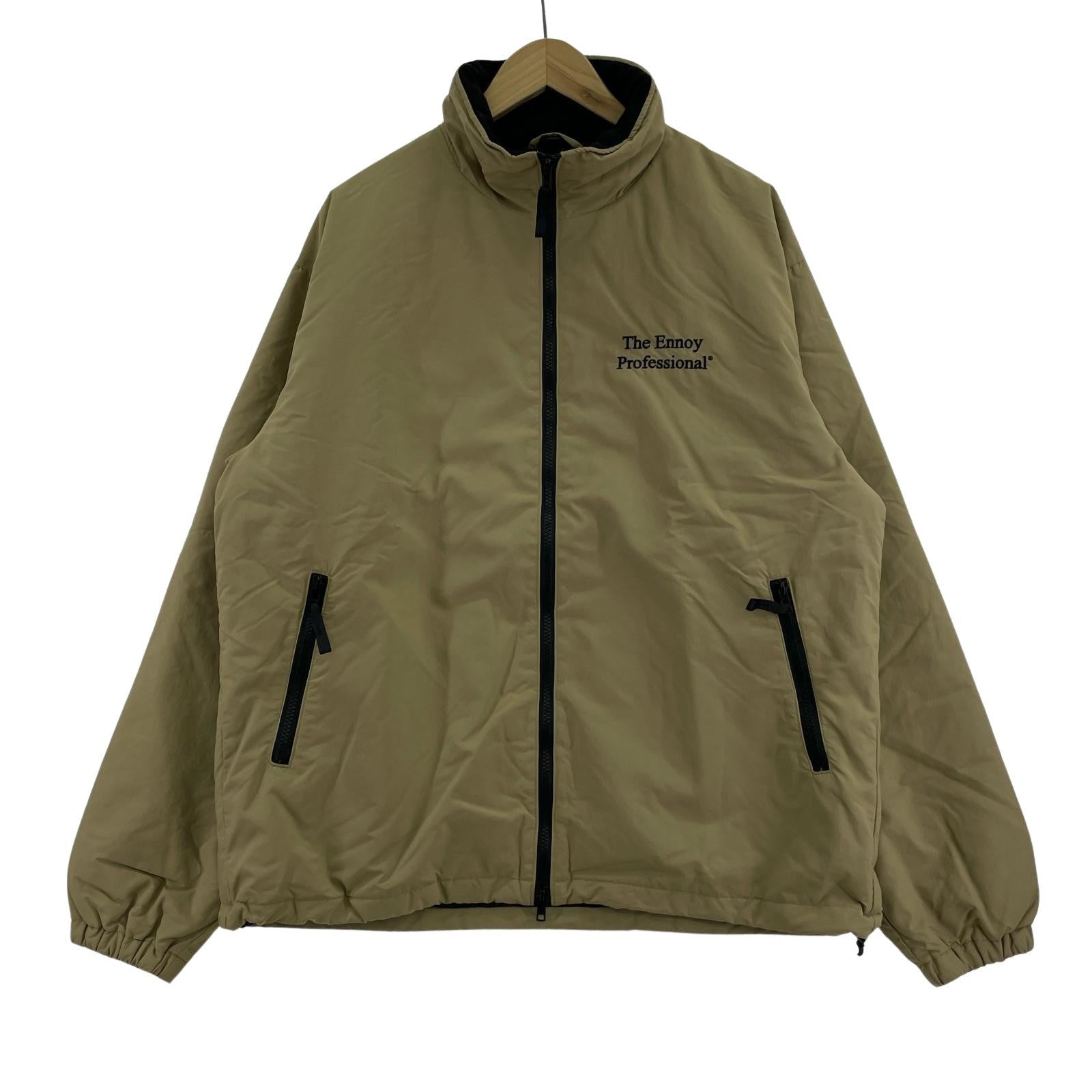 ジャケット ×スタイリスト私物 NYLON PADDED JACKET ベージュ (L) L ベージュ