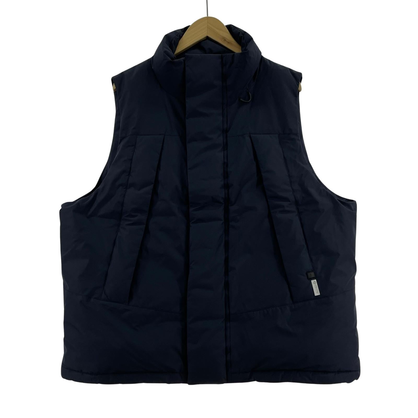 ダウンベスト WINDSTOPPER FIELD DOWN VEST 紺 (M) M ネイビー