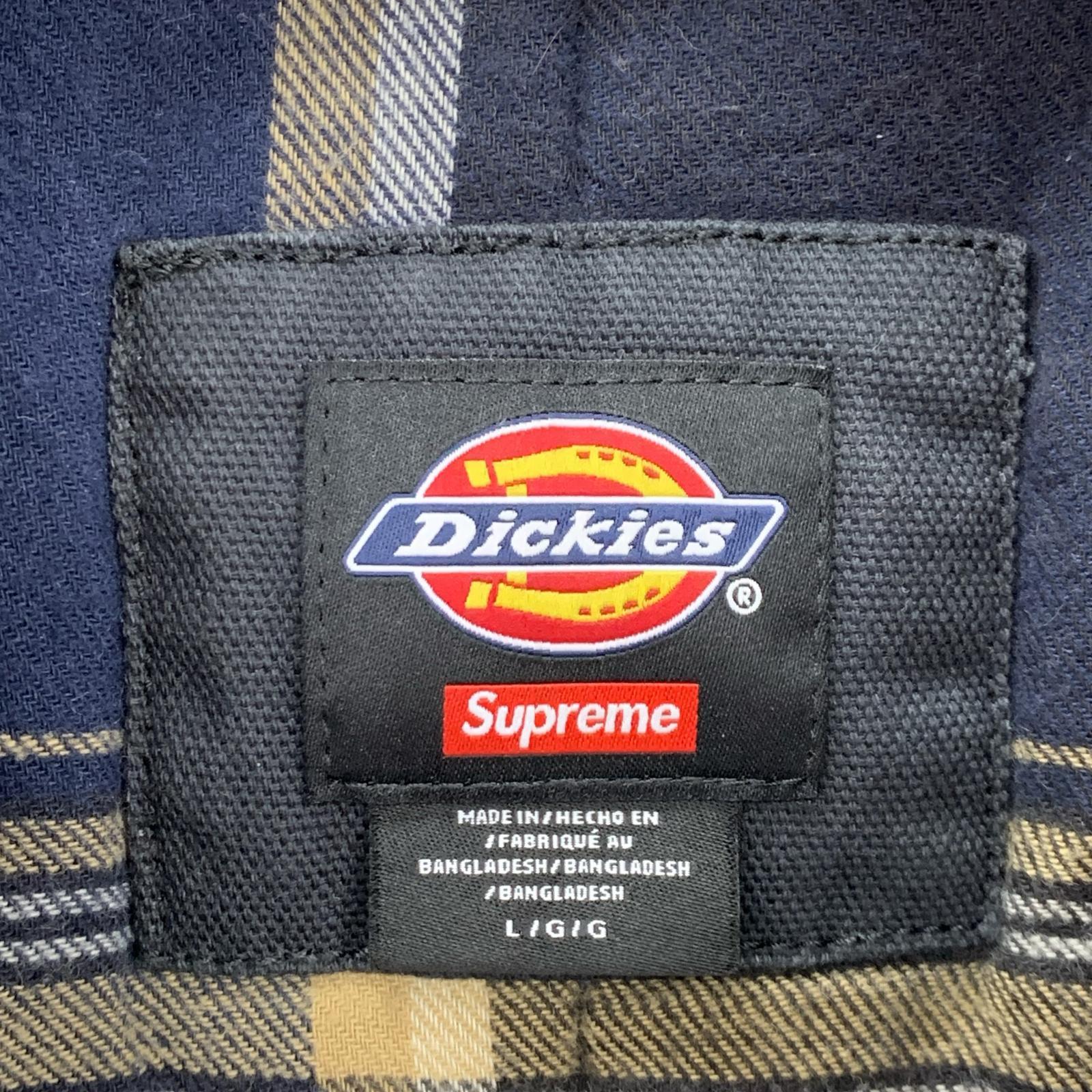 ジャケット ×Dickies/Hooded Work Jacket/L/BRK L ブラック