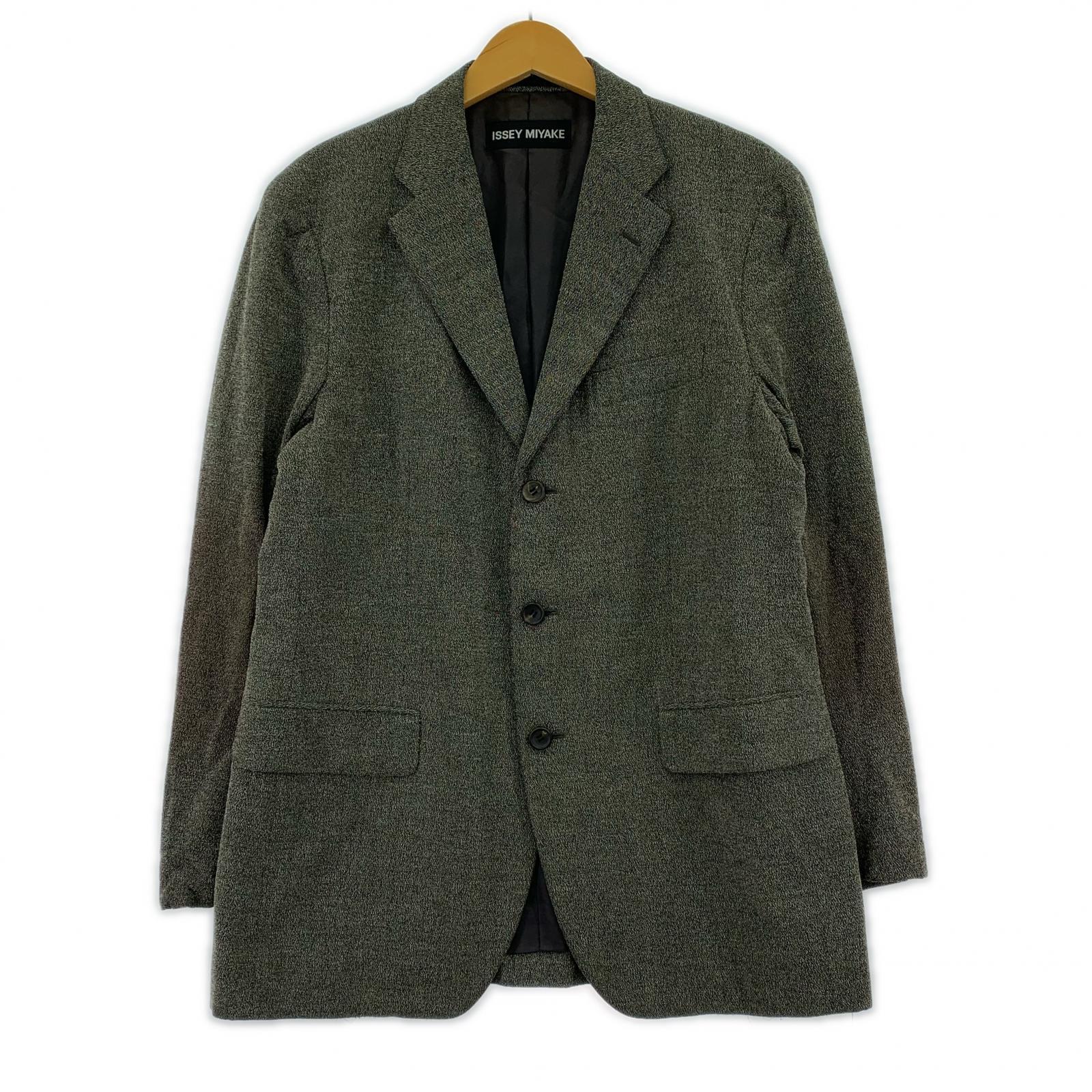 ジャケット ISSEY MIYAKE ゴマ塩 3Bジャケット 2 グレー 2 グレー