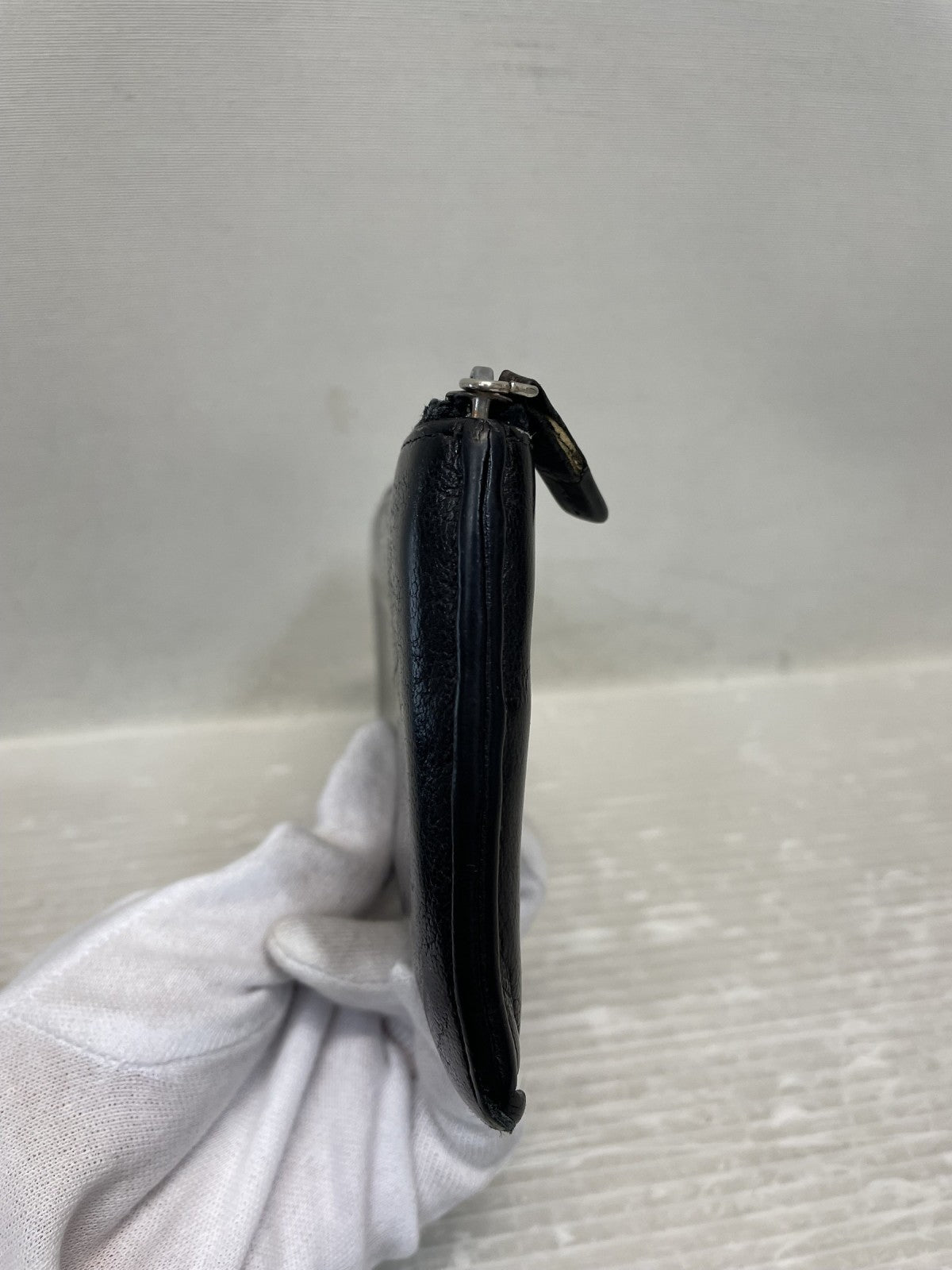 長財布 JIL SANDER L字ジップ ロングウォレット ブラック