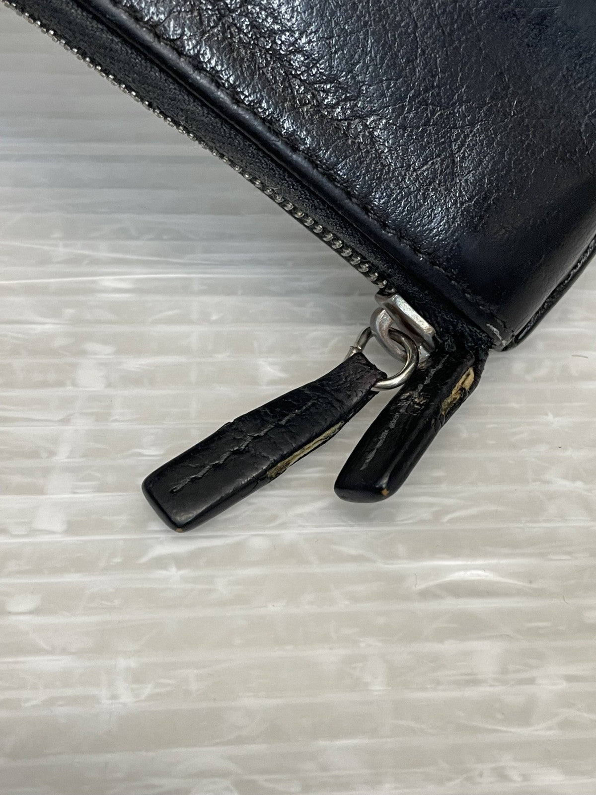 長財布 JIL SANDER L字ジップ ロングウォレット ブラック