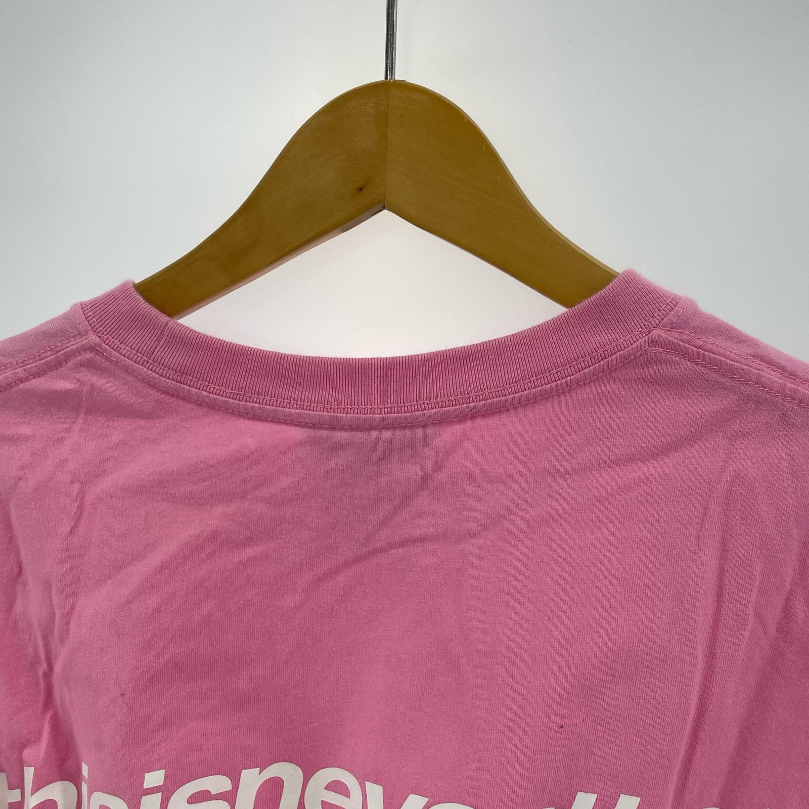 半袖Tシャツ DSN-Logo Tee ピンク (L) L ピンク