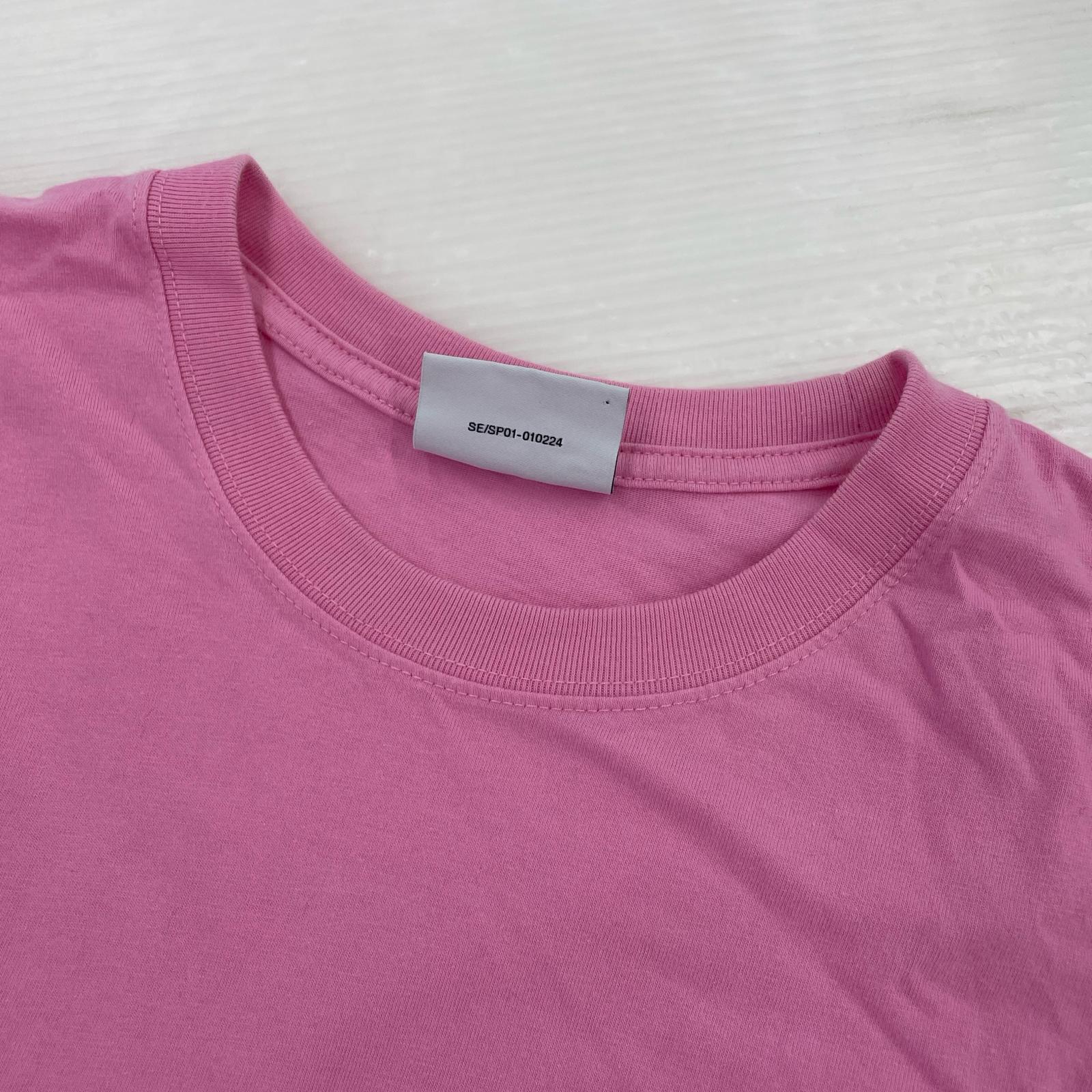 半袖Tシャツ DSN-Logo Tee ピンク (L) L ピンク