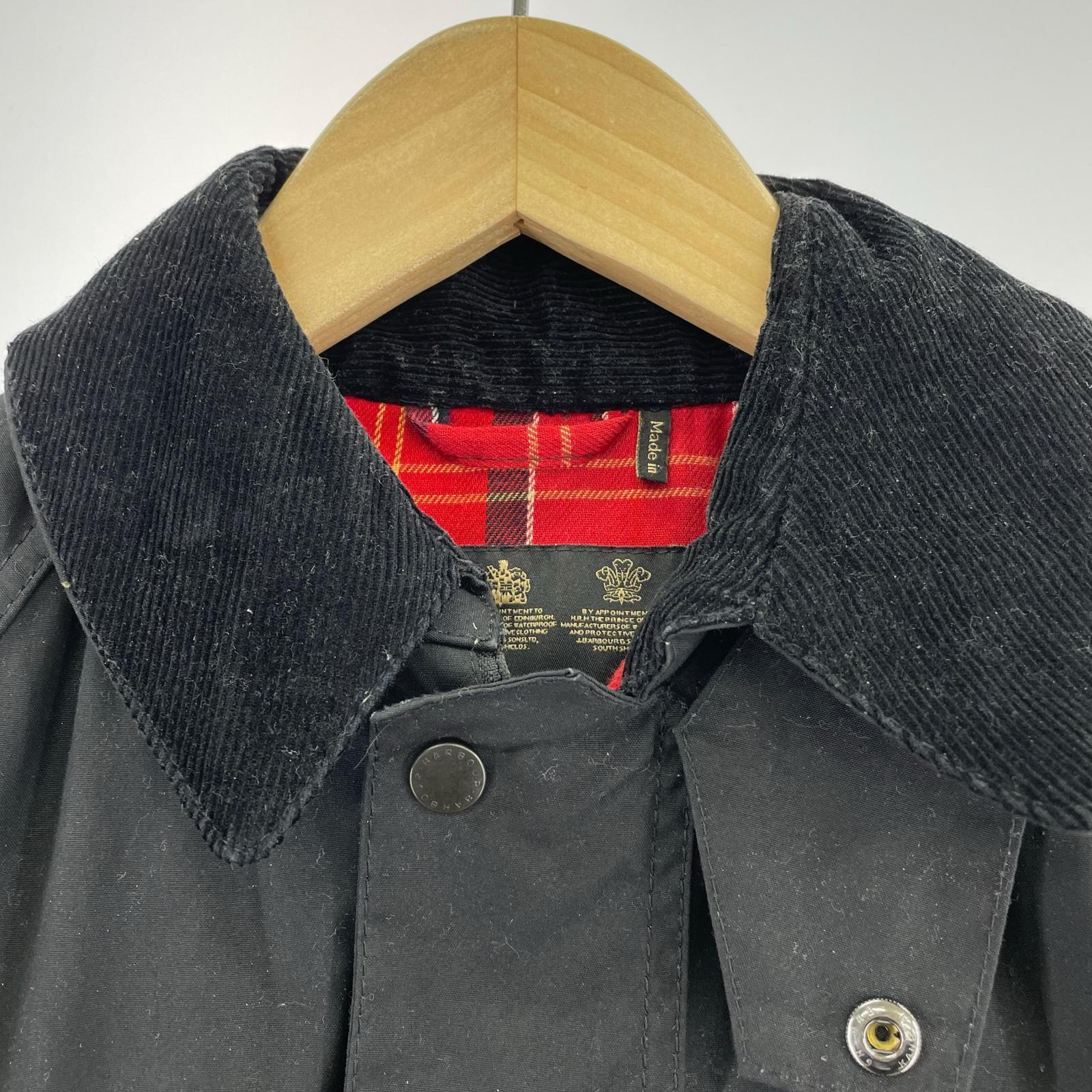 ジャケット BEDALE WAX JACKET 黒 (36) ブラック