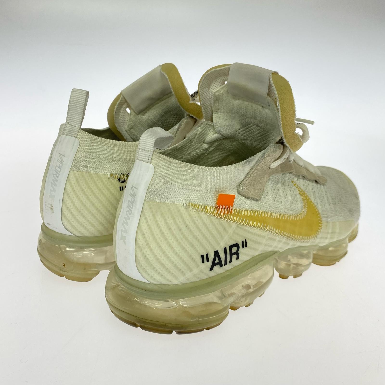 スニーカー ×OFF-WHITE THE 10 AIR VAPORMAX FK 28.5CM 28.5cm (US10 1/2 UK10 EU47) ホワイト