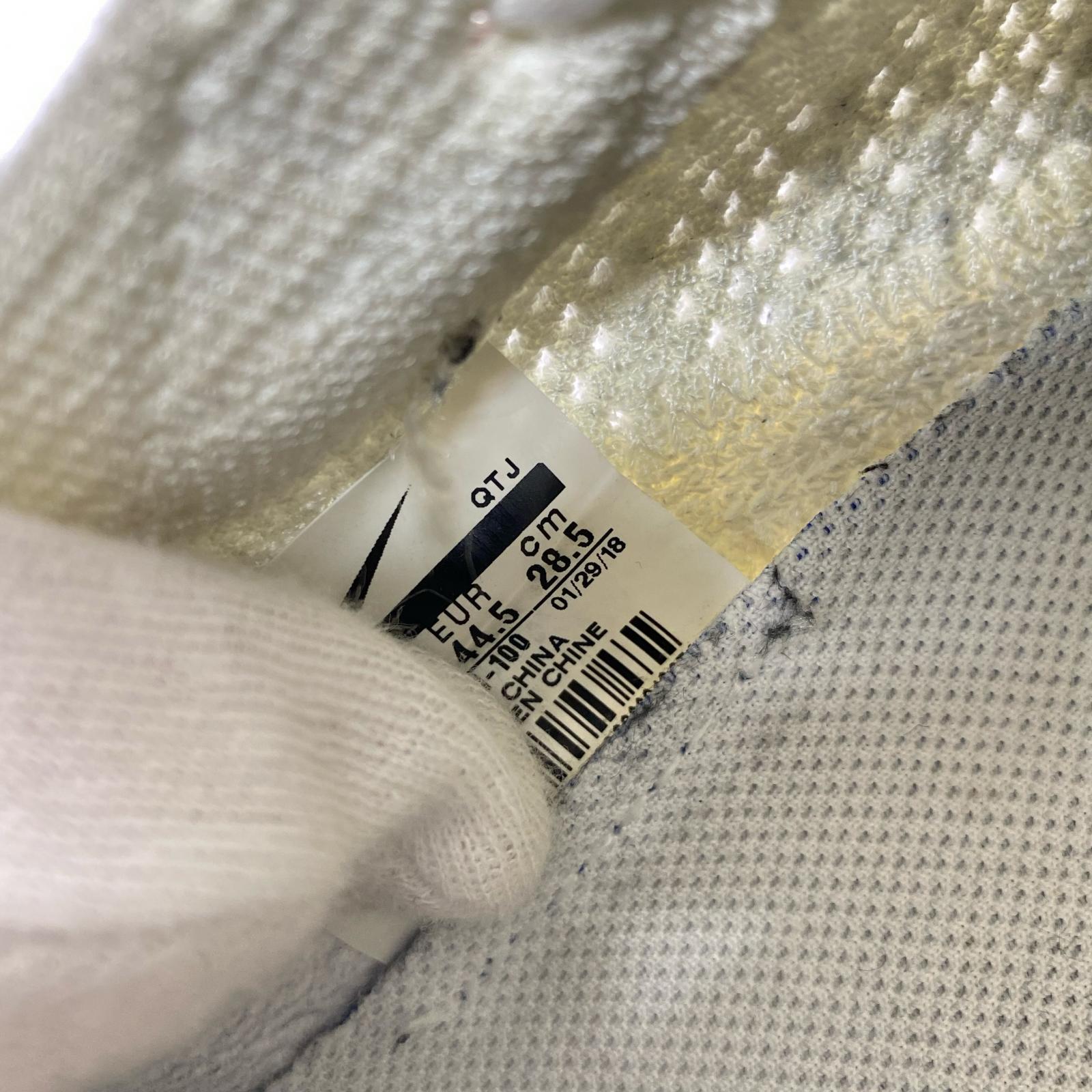 スニーカー ×OFF-WHITE THE 10 AIR VAPORMAX FK 28.5CM 28.5cm (US10 1/2 UK10 EU47) ホワイト