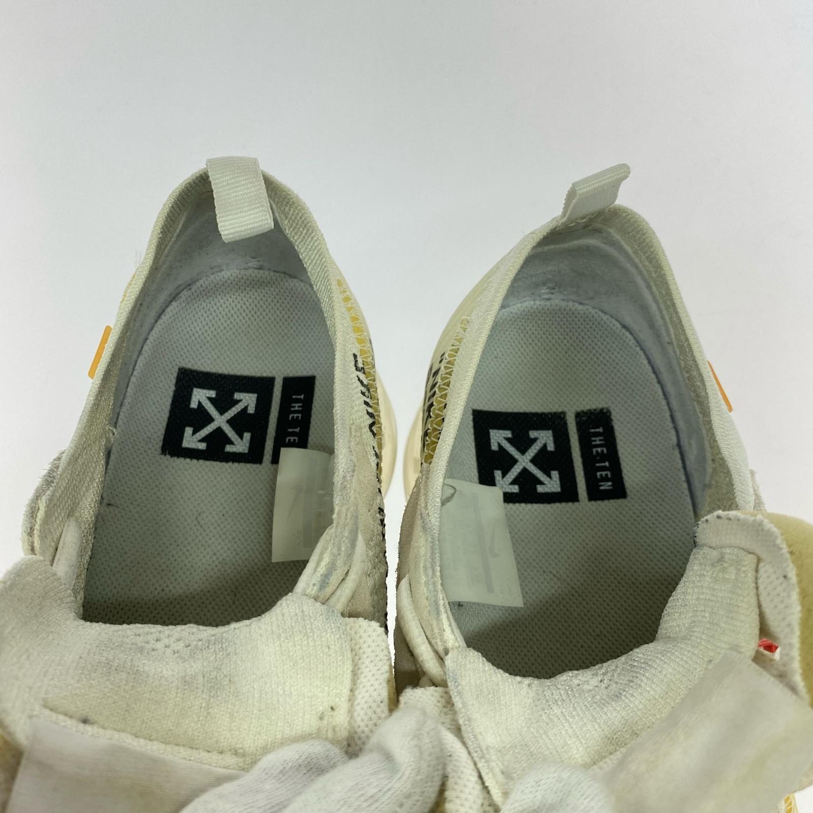 スニーカー ×OFF-WHITE THE 10 AIR VAPORMAX FK 28.5CM 28.5cm (US10 1/2 UK10 EU47) ホワイト